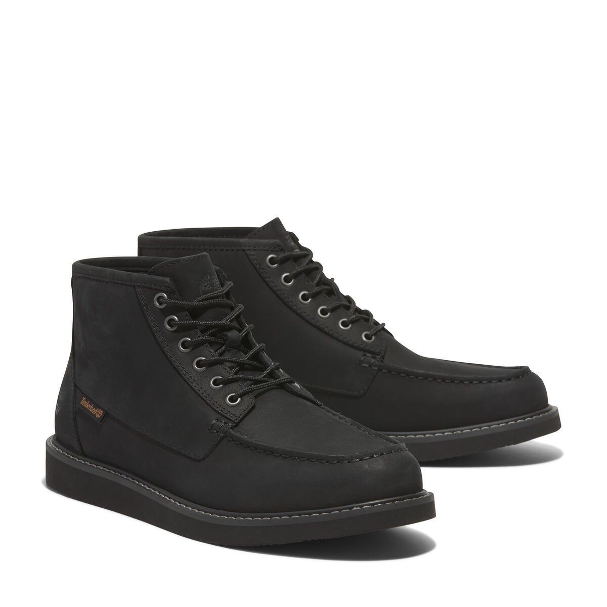 Black NB - Timberland - Newmarket Mid Lace-Up Chukka Boot - 4