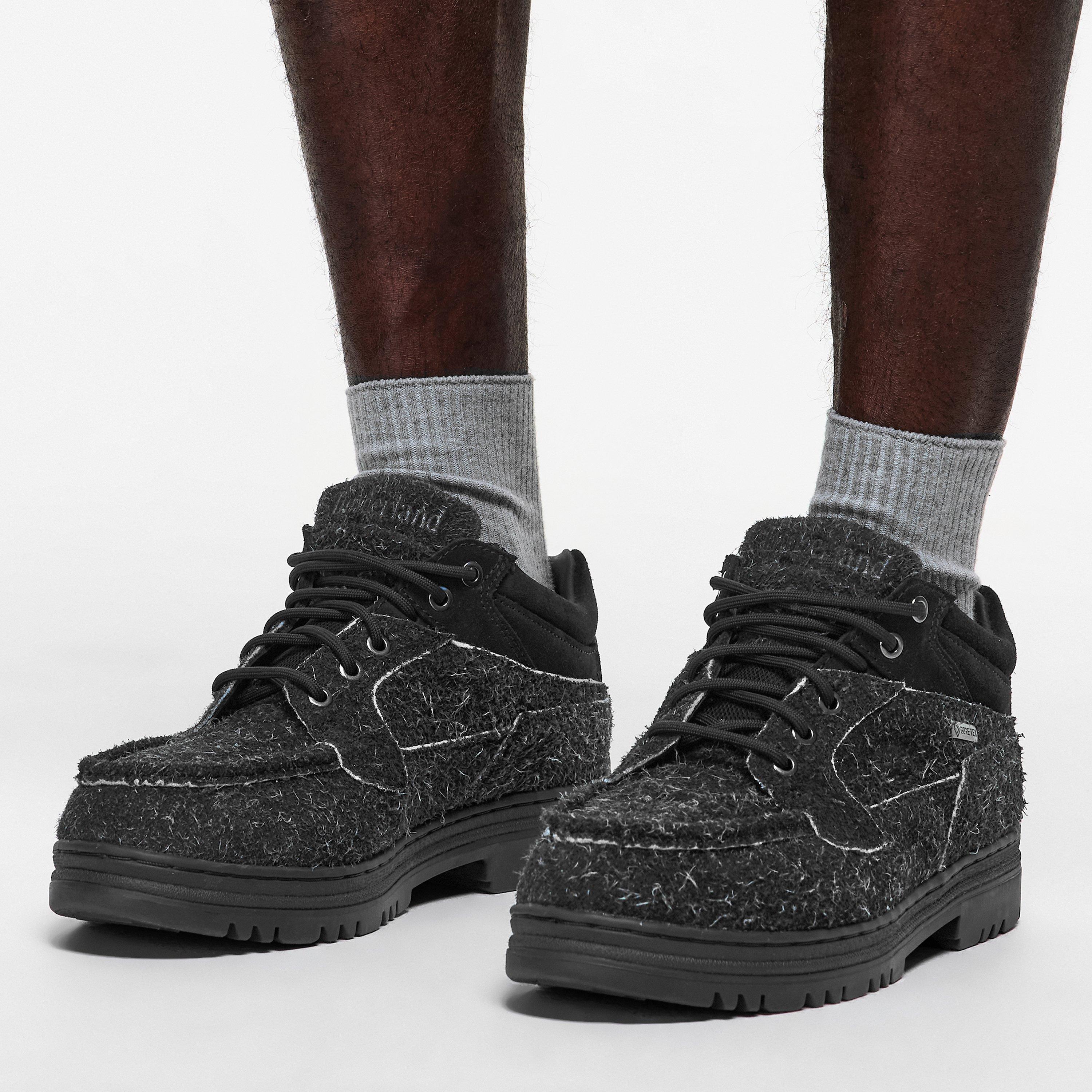 Black Suede - Timberland - Larchmont Mid Lace Up Waterproof Ch - 3