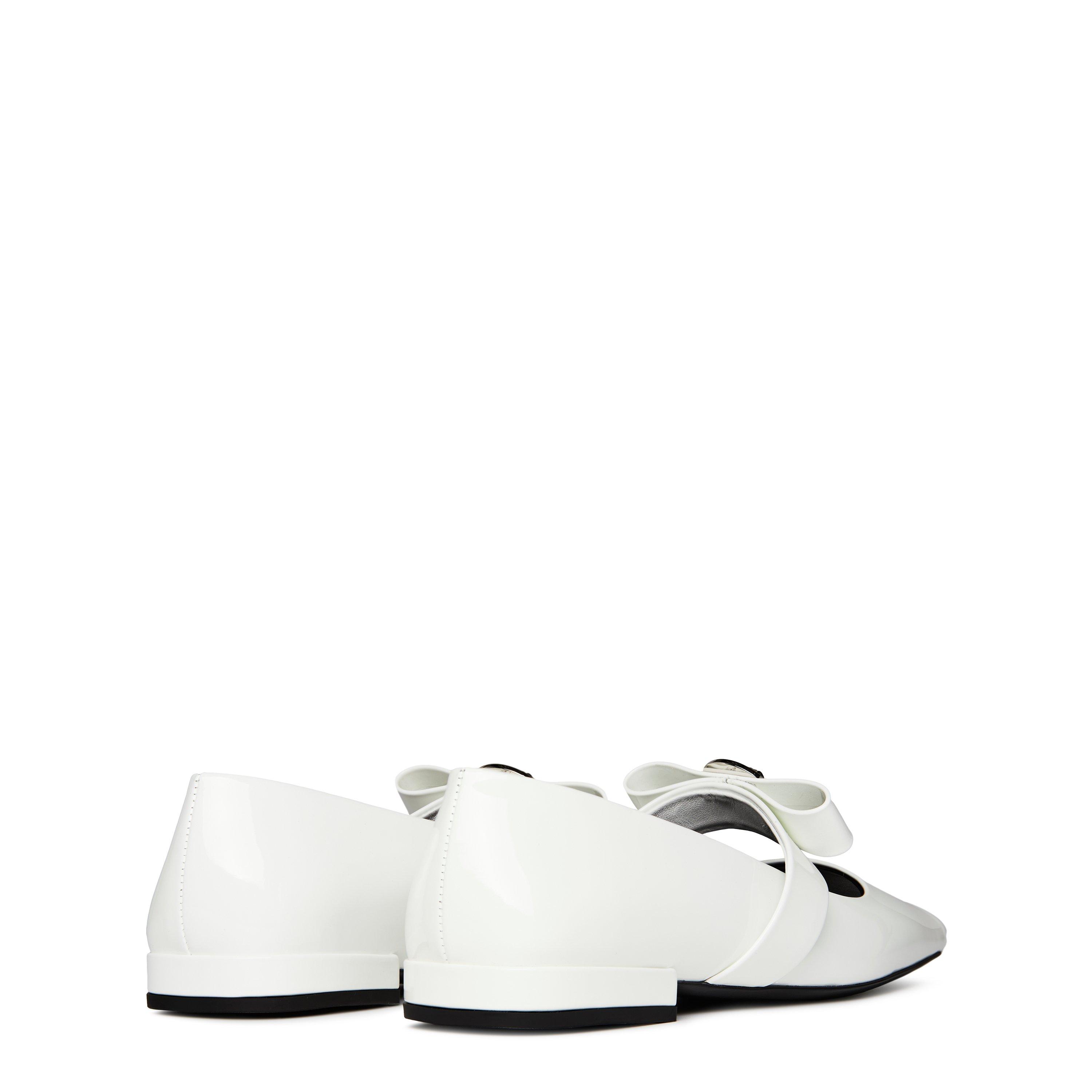 Optical White - Versace - Women's Medu Ballerina Slippers - 4