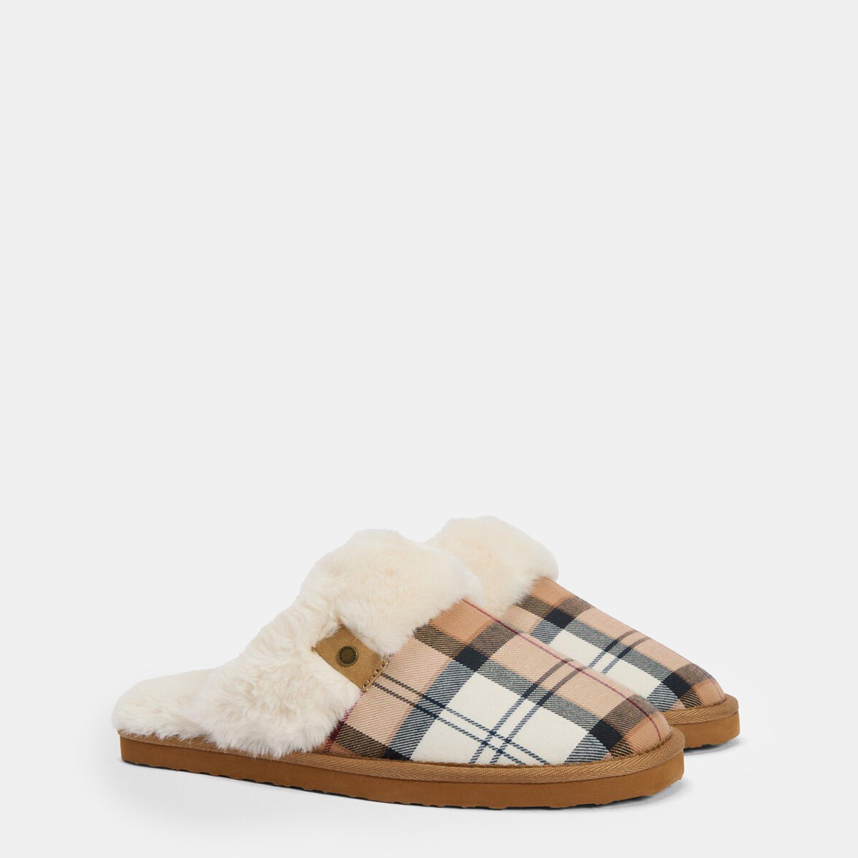 Hessian Tartan - Barbour - Claudia Mule Slippers - 2
