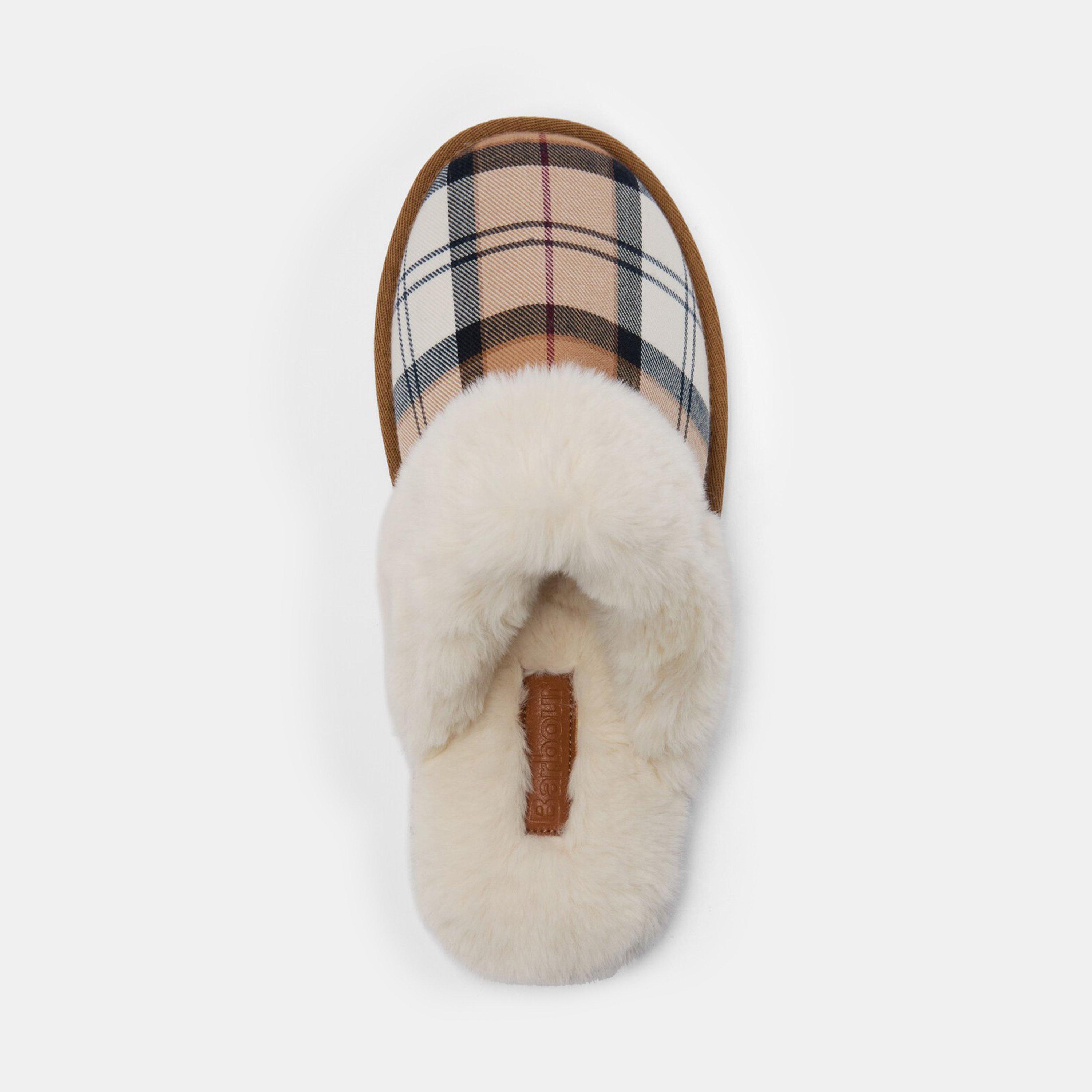 Hessian Tartan - Barbour - Claudia Mule Slippers - 5