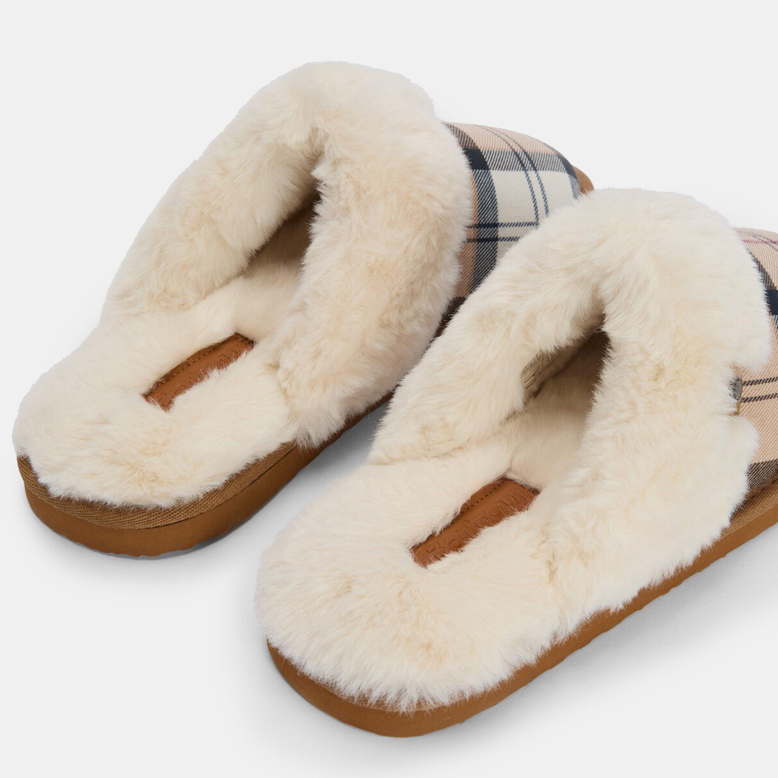 Hessian Tartan - Barbour - Claudia Mule Slippers - 6