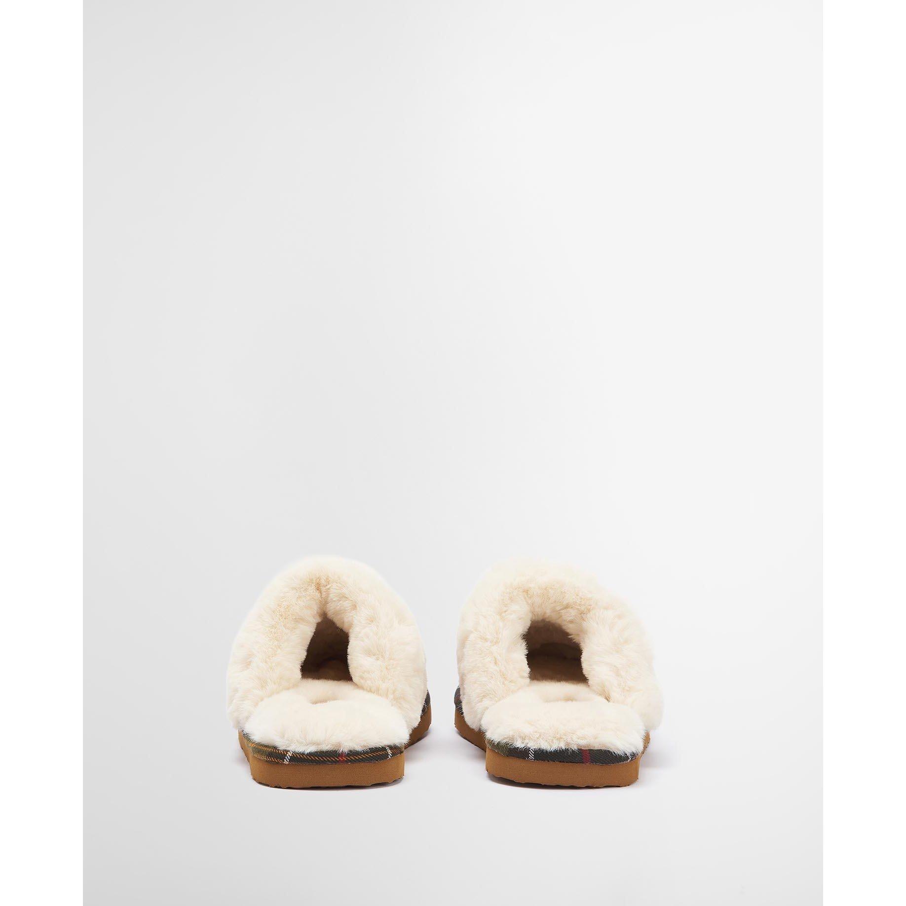 Camel - Barbour - Claudia Mule Slippers - 4