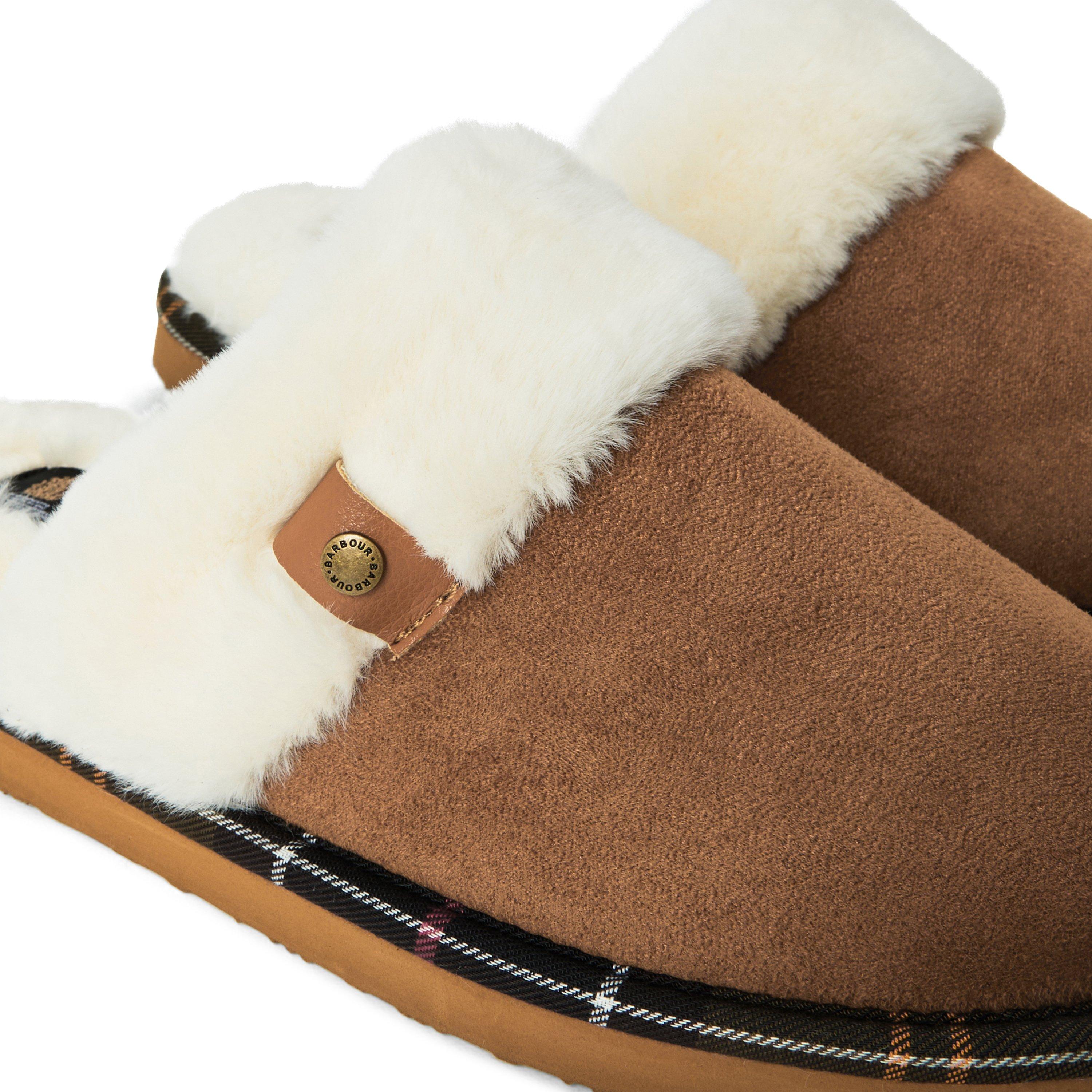 Camel - Barbour - Claudia Mule Slippers - 5