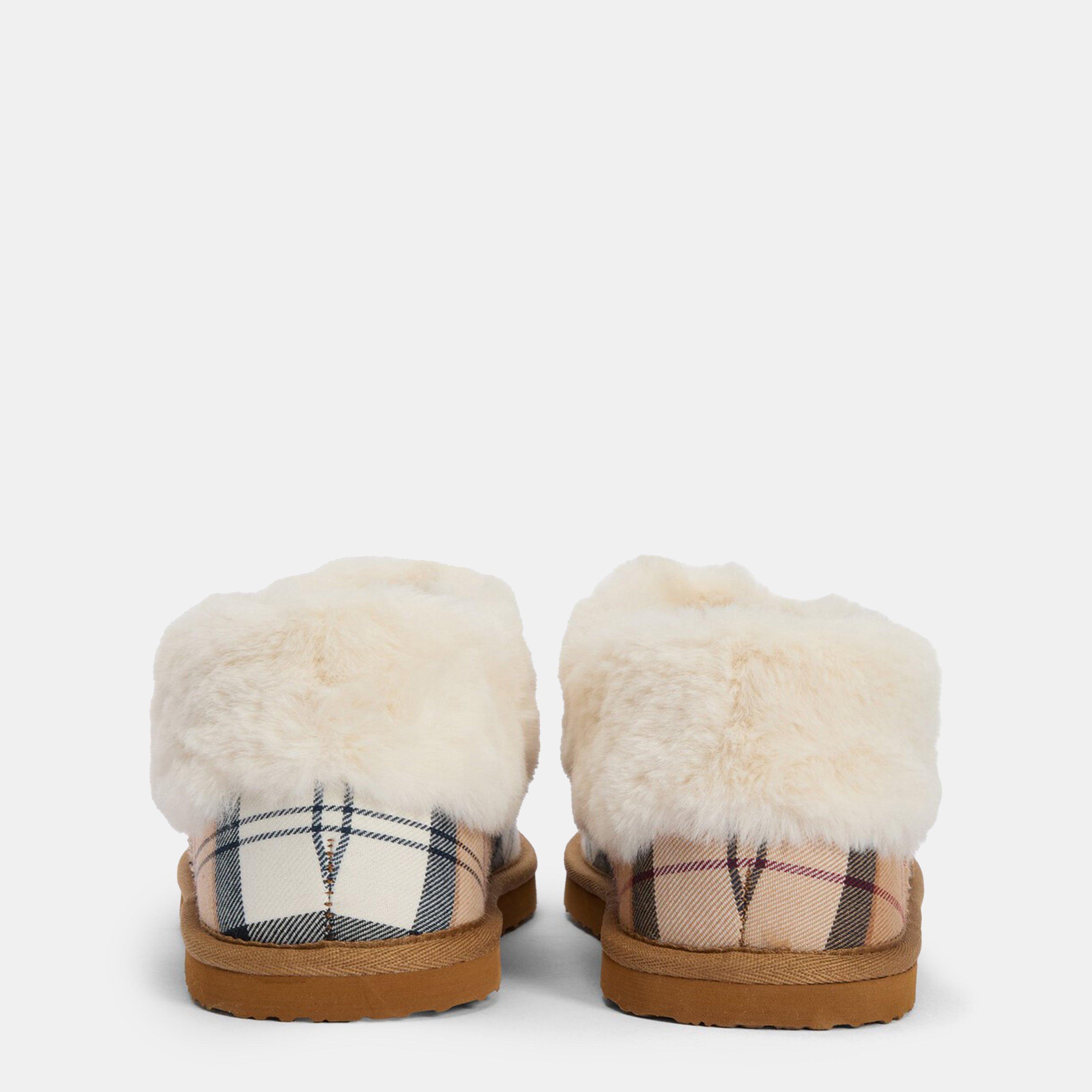 Hessian Tartan - Barbour - Eloise Slipper Boots - 6