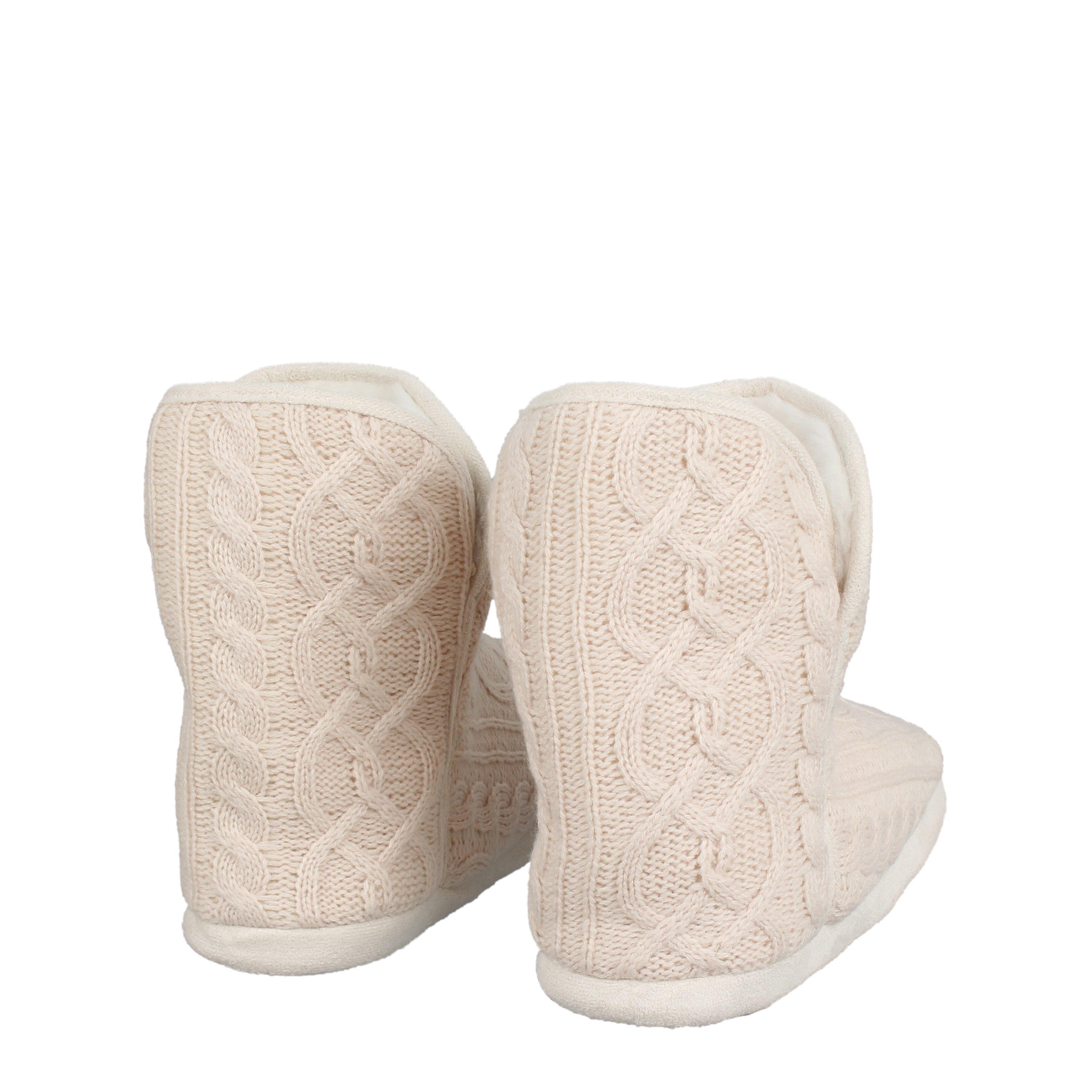 Roomwit - Linea - Knit Slipper Boot - 4