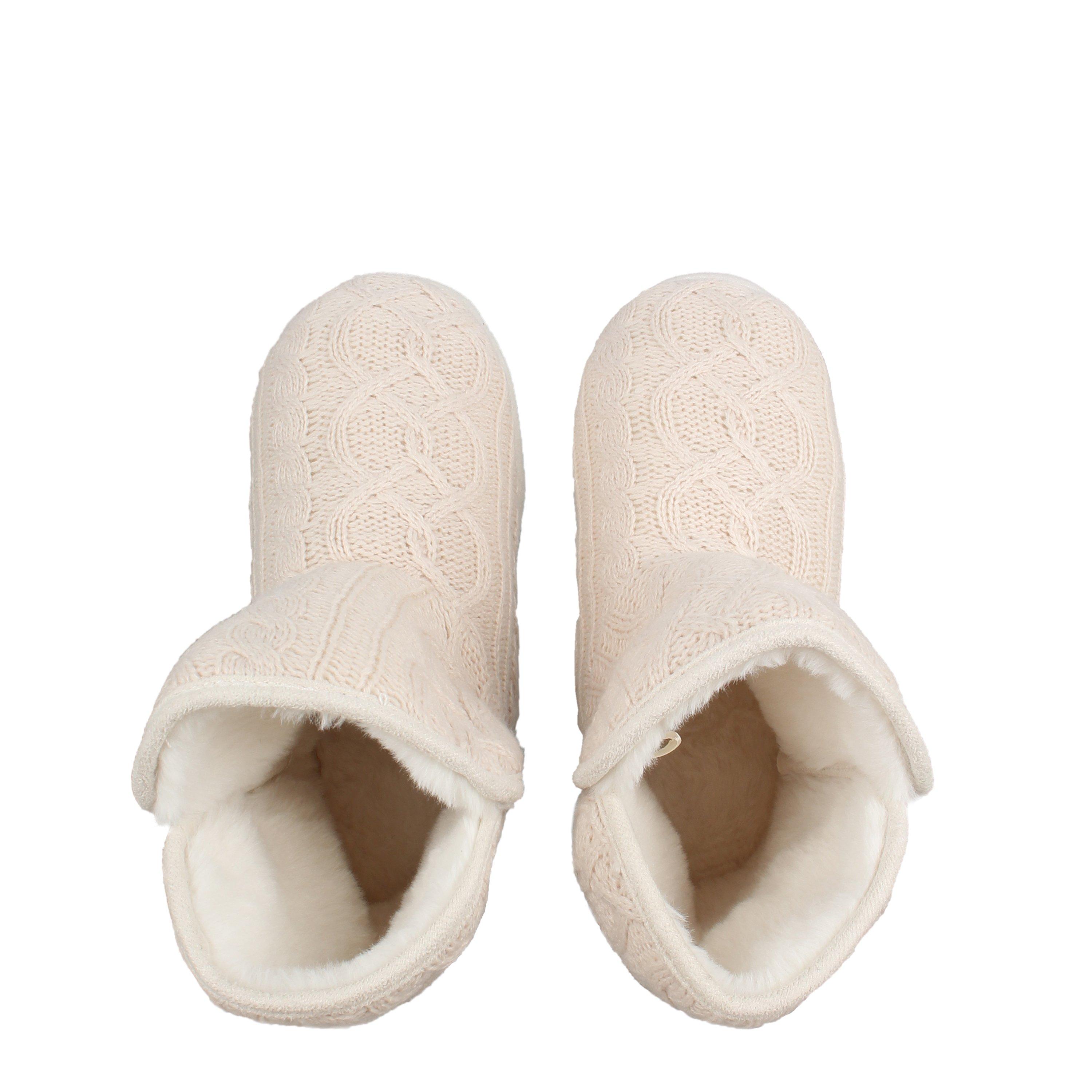 Roomwit - Linea - Knit Slipper Boot - 5