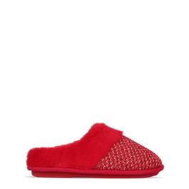 Linea Glitter Chenille Slipper