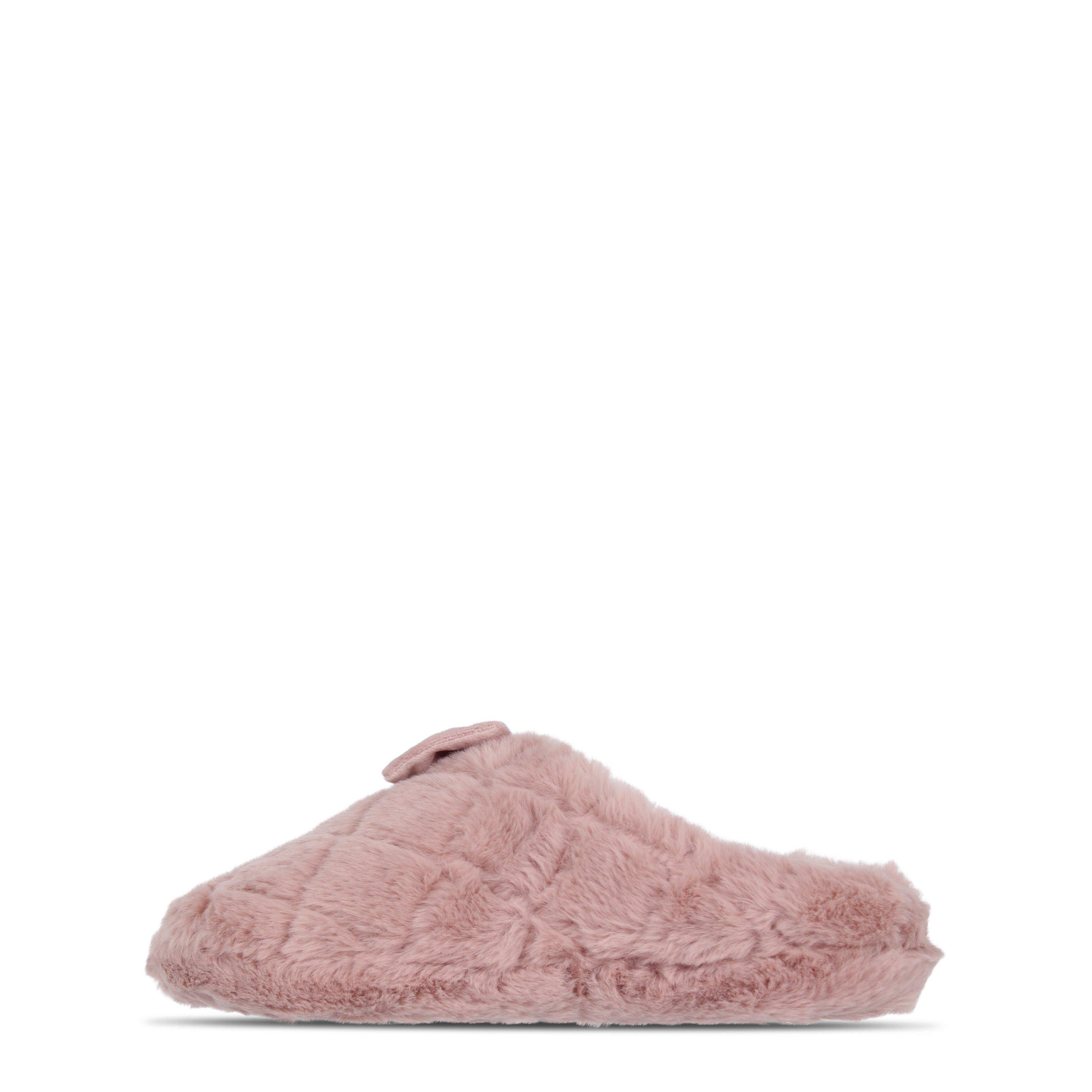 Rosa - Linea - Faux Fur Bow Slipper - 2