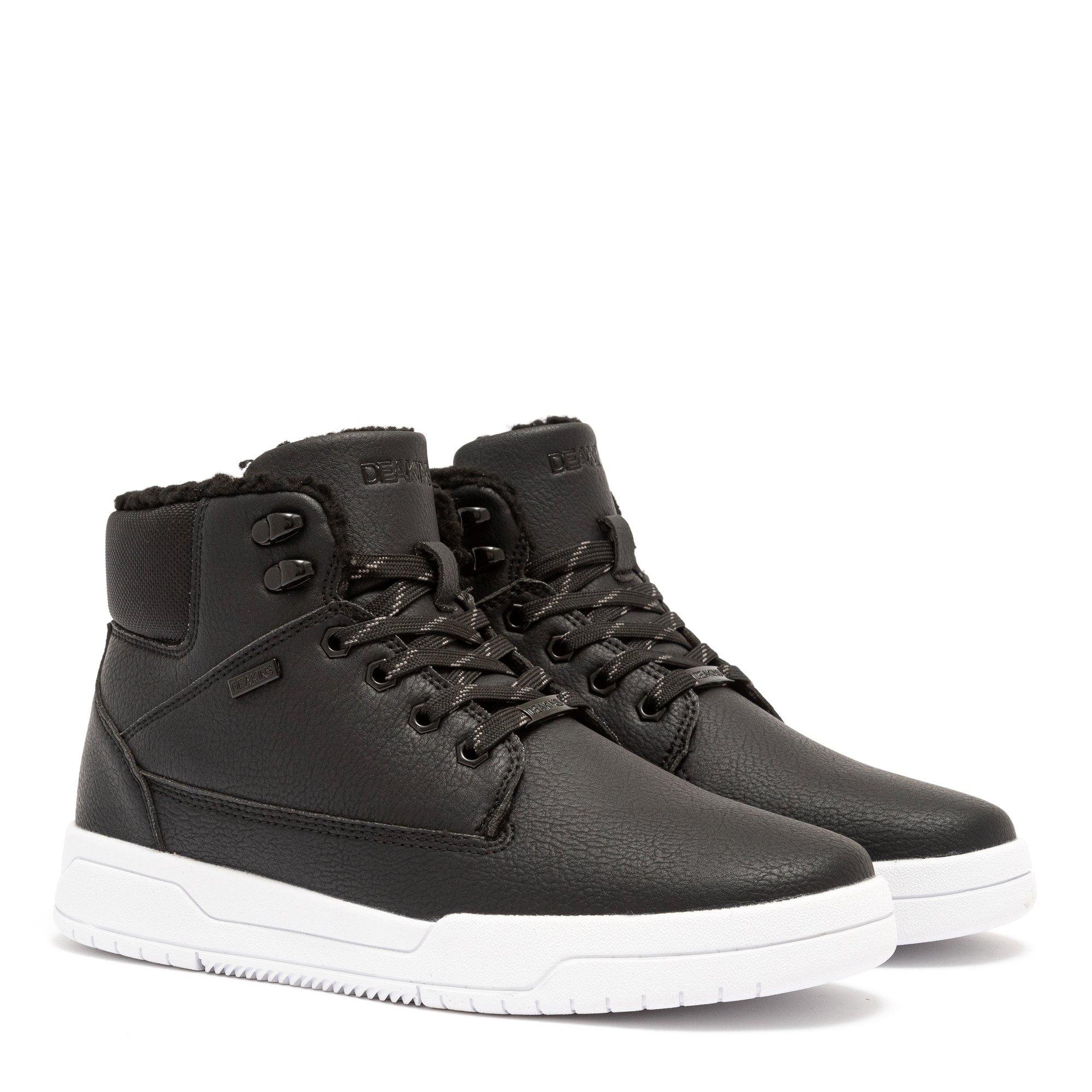 Schwarz/Weiß - Nicholas Deakins - Hiking Boots Mens - 3