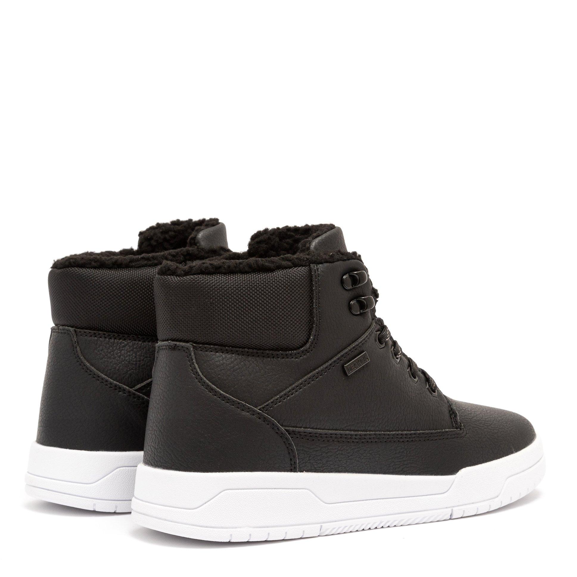 Schwarz/Weiß - Nicholas Deakins - Hiking Boots Mens - 4