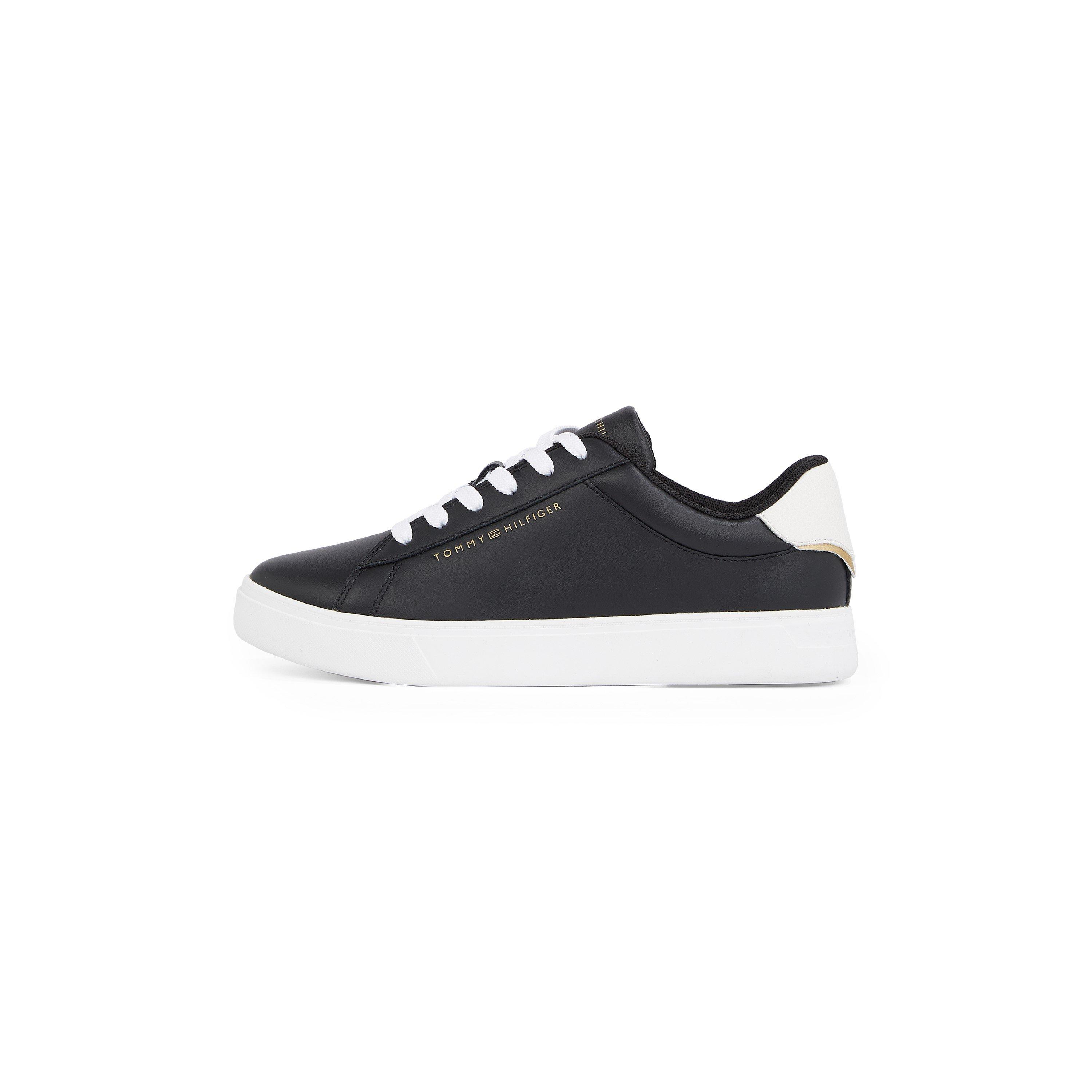 Black - Tommy Hilfiger - ESSENTIAL COURT SNEAKER - 3