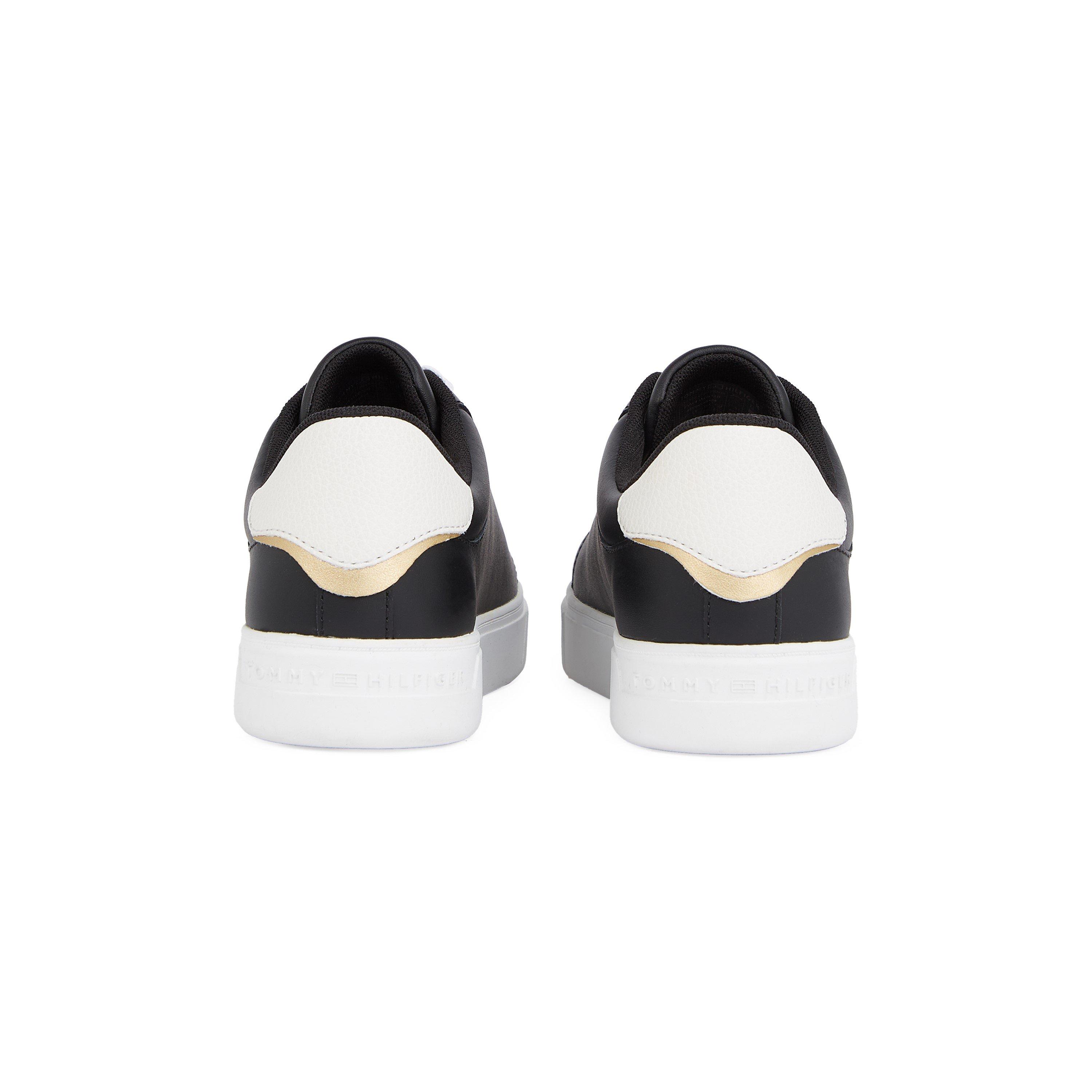 Black - Tommy Hilfiger - ESSENTIAL COURT SNEAKER - 6