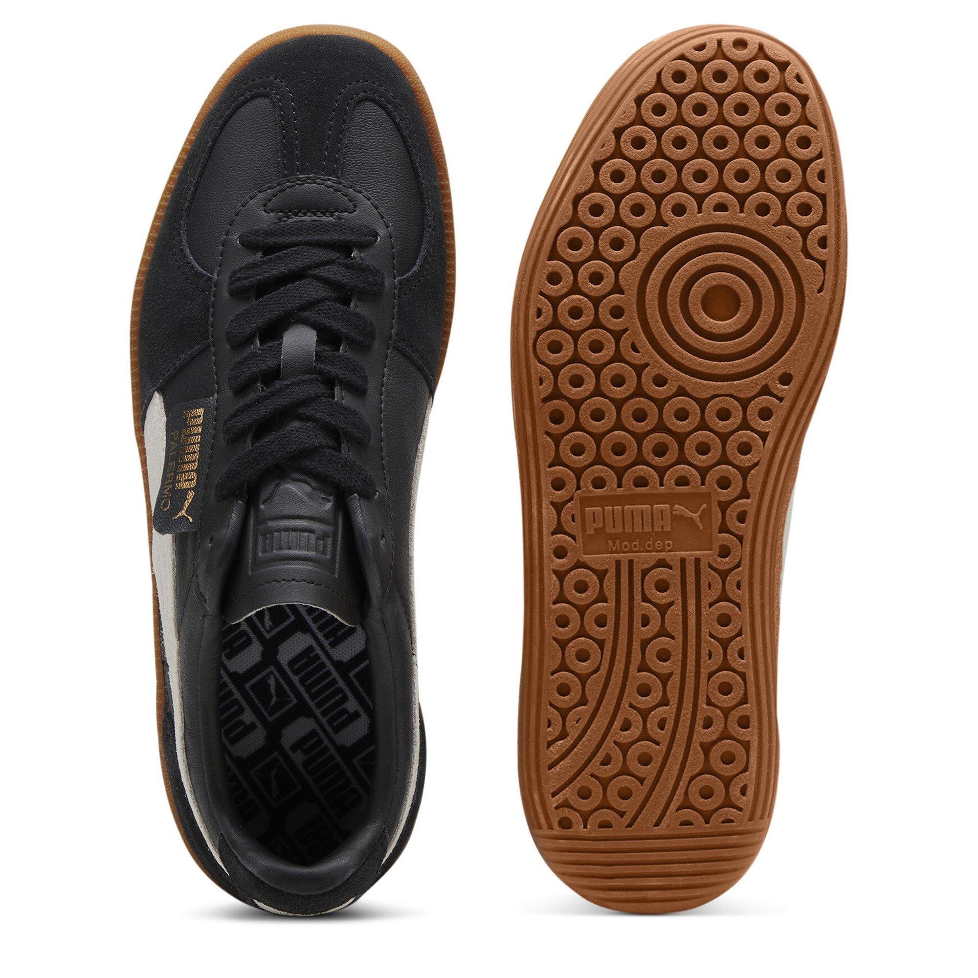 Black/Gum - Puma - PUMA Palermo Mens Trainers - 4