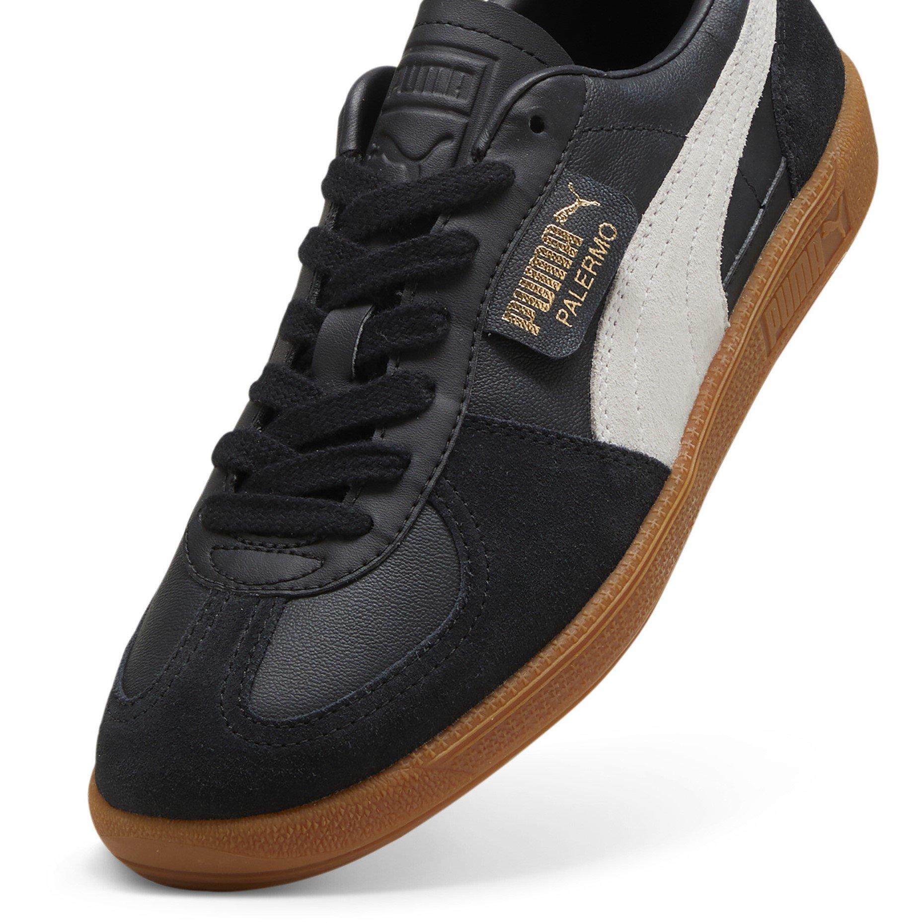 Black/Gum - Puma - PUMA Palermo Mens Trainers - 8