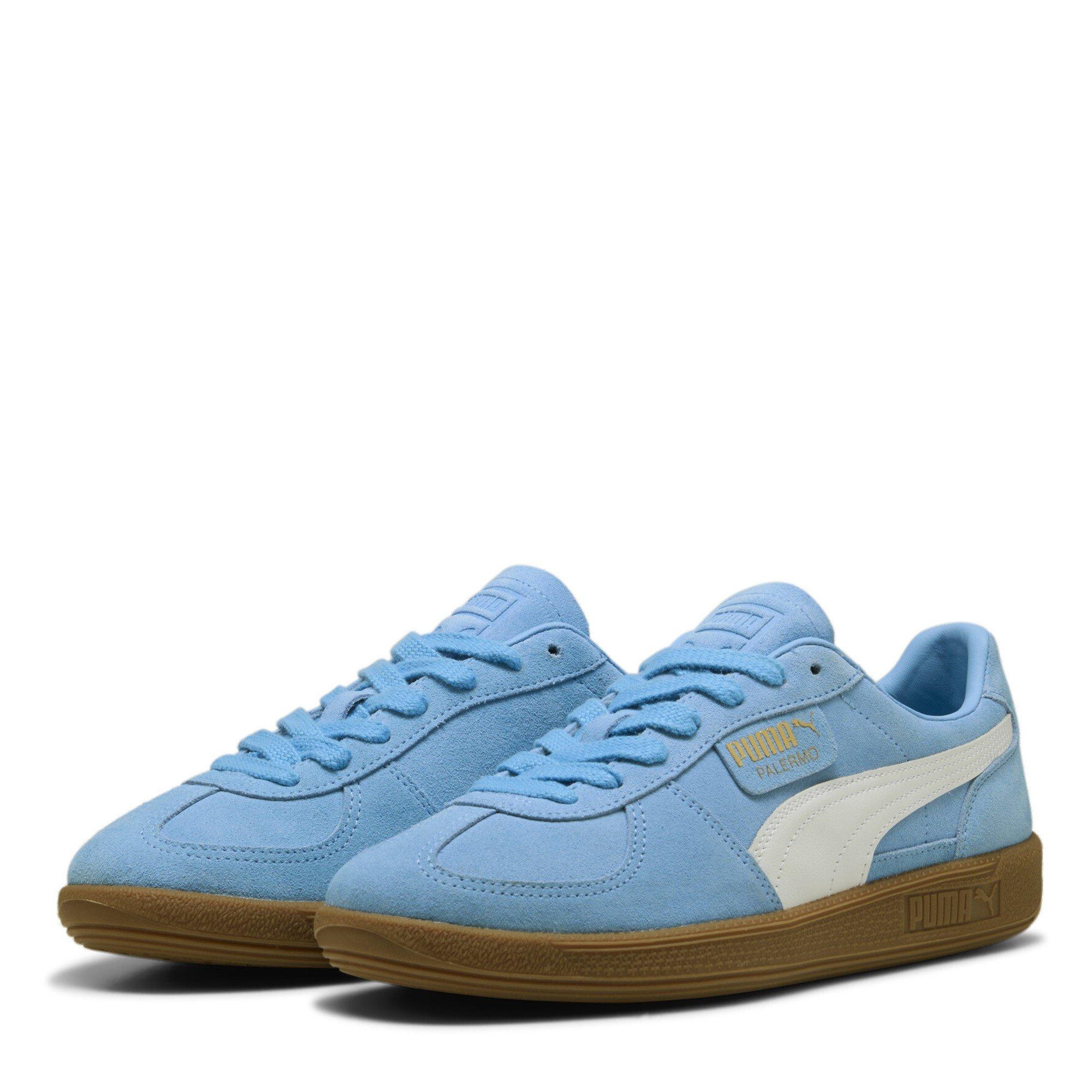 Puma Men's Palermo Trainers - Blue/White - 8 (42)