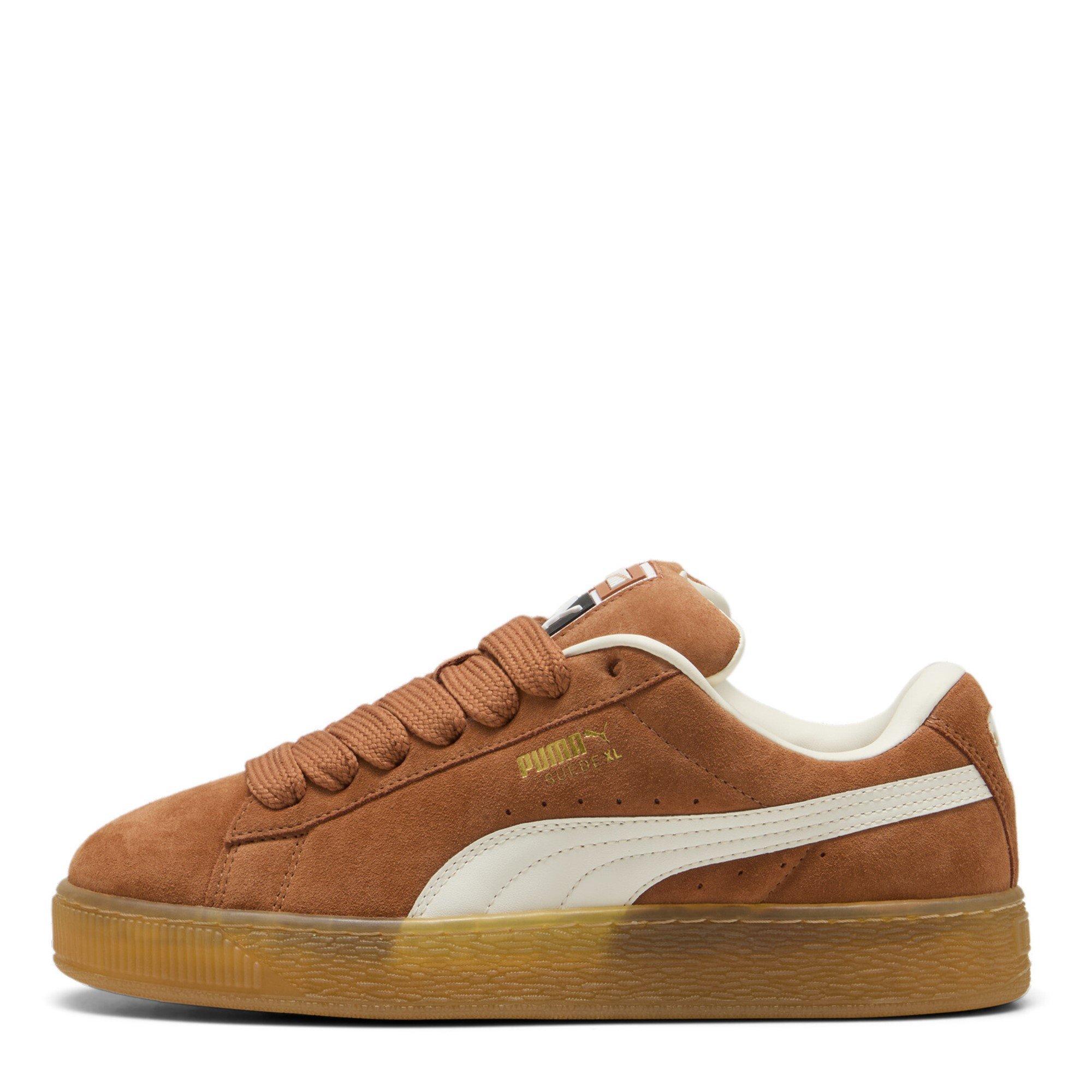 Brandy/Wht - Puma - PUMA Suede XL Mens Trainers - 2