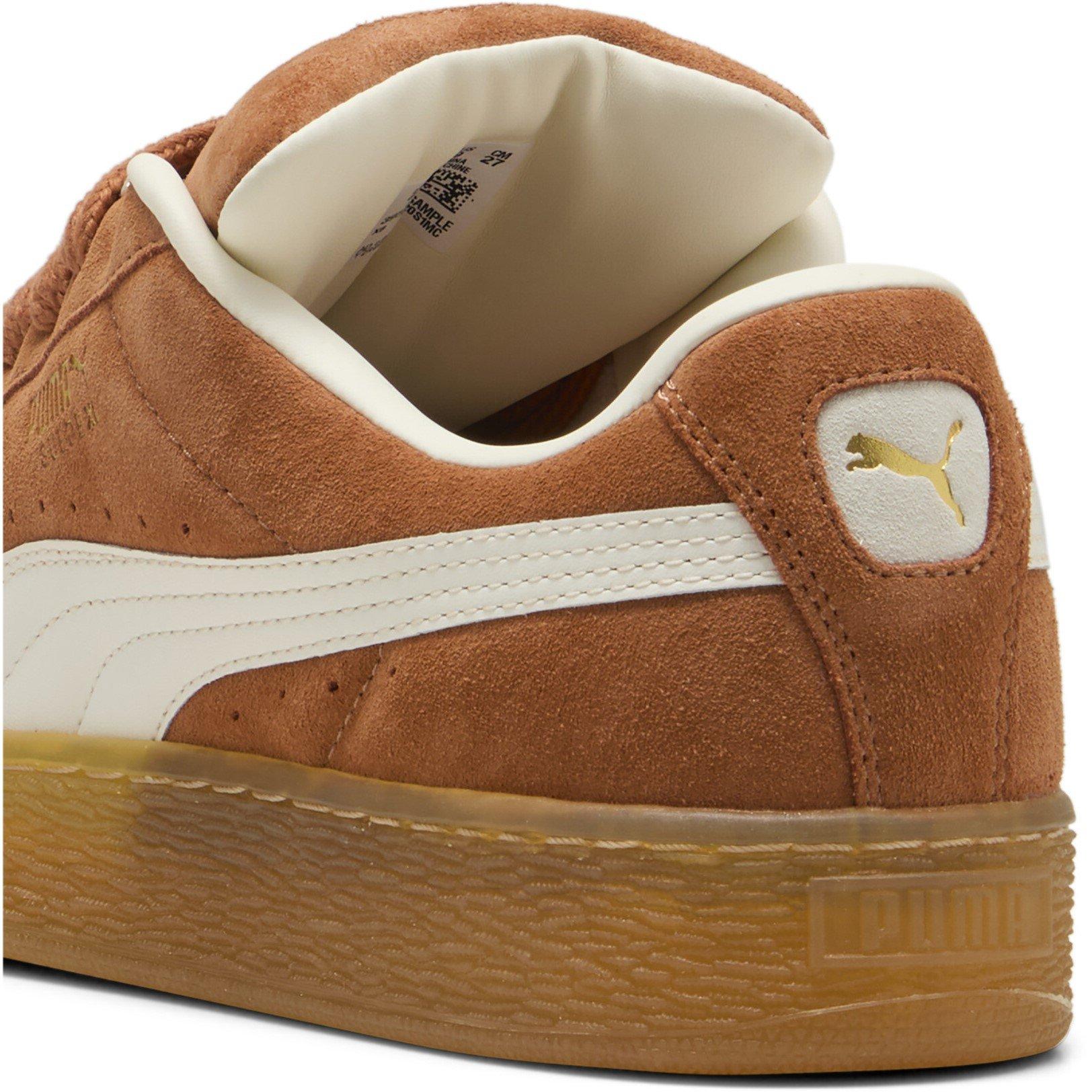 Brandy/Wht - Puma - PUMA Suede XL Mens Trainers - 5