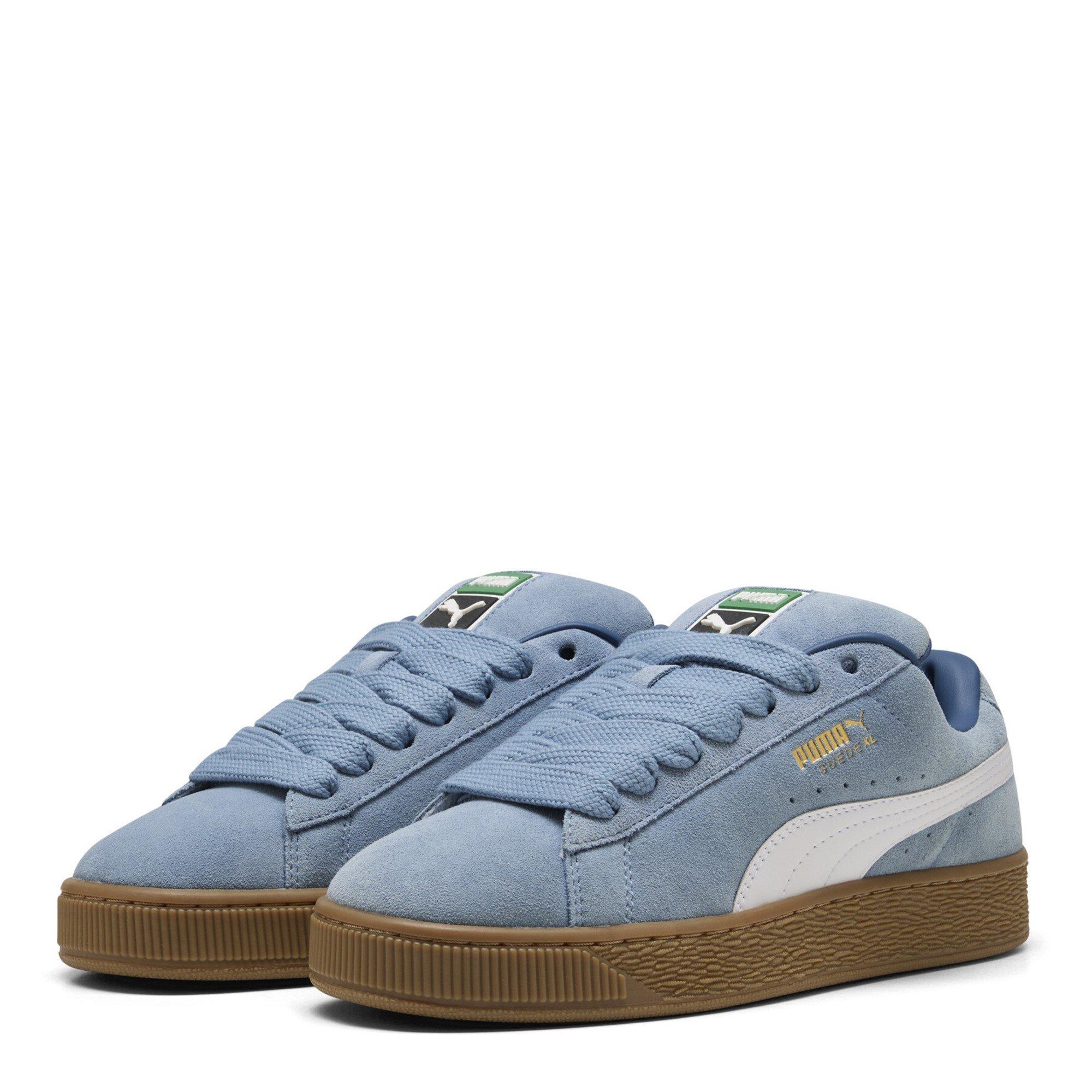 Puma Men's Suede Xl Trainers - Blue/Gum - 11 (46)