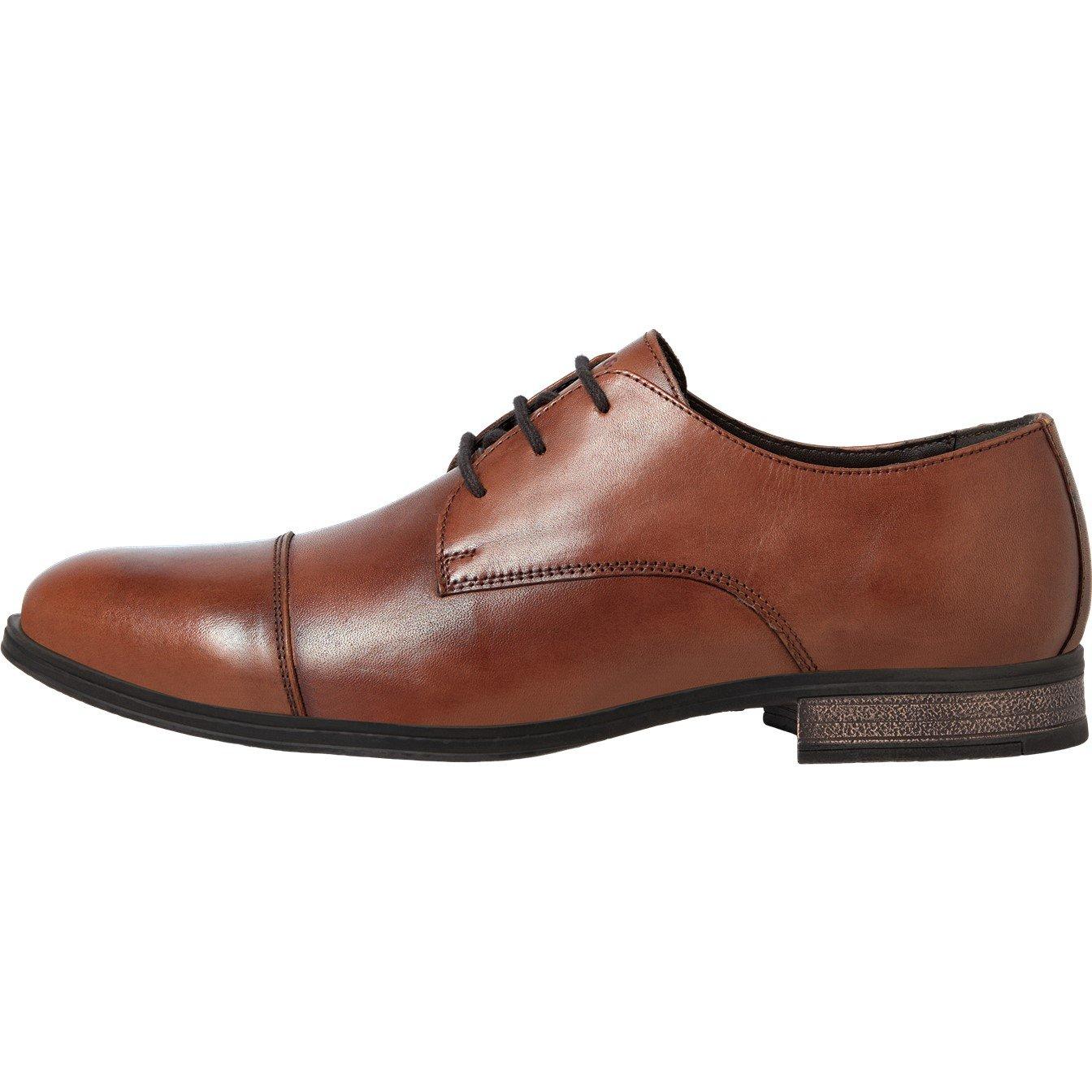 Cognac - Jack and Jones - Raymond Leather Shoe Mens - 2