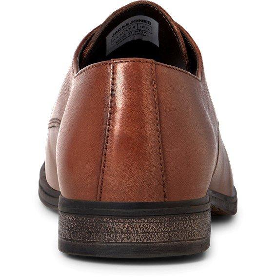 Cognac - Jack and Jones - Raymond Leather Shoe Mens - 4