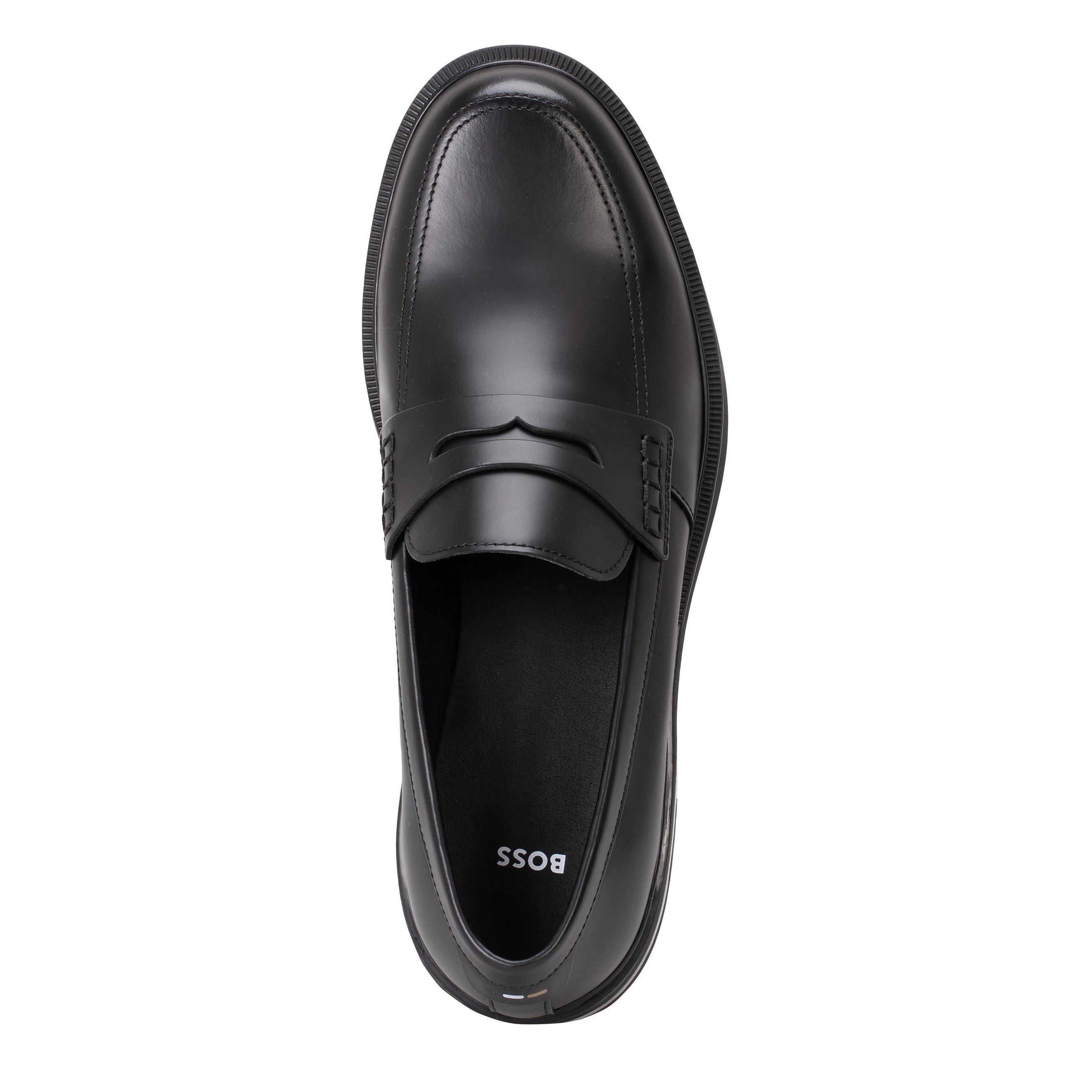 Black 001 - Boss - Men's Ronnin Stylish Loafers - 3