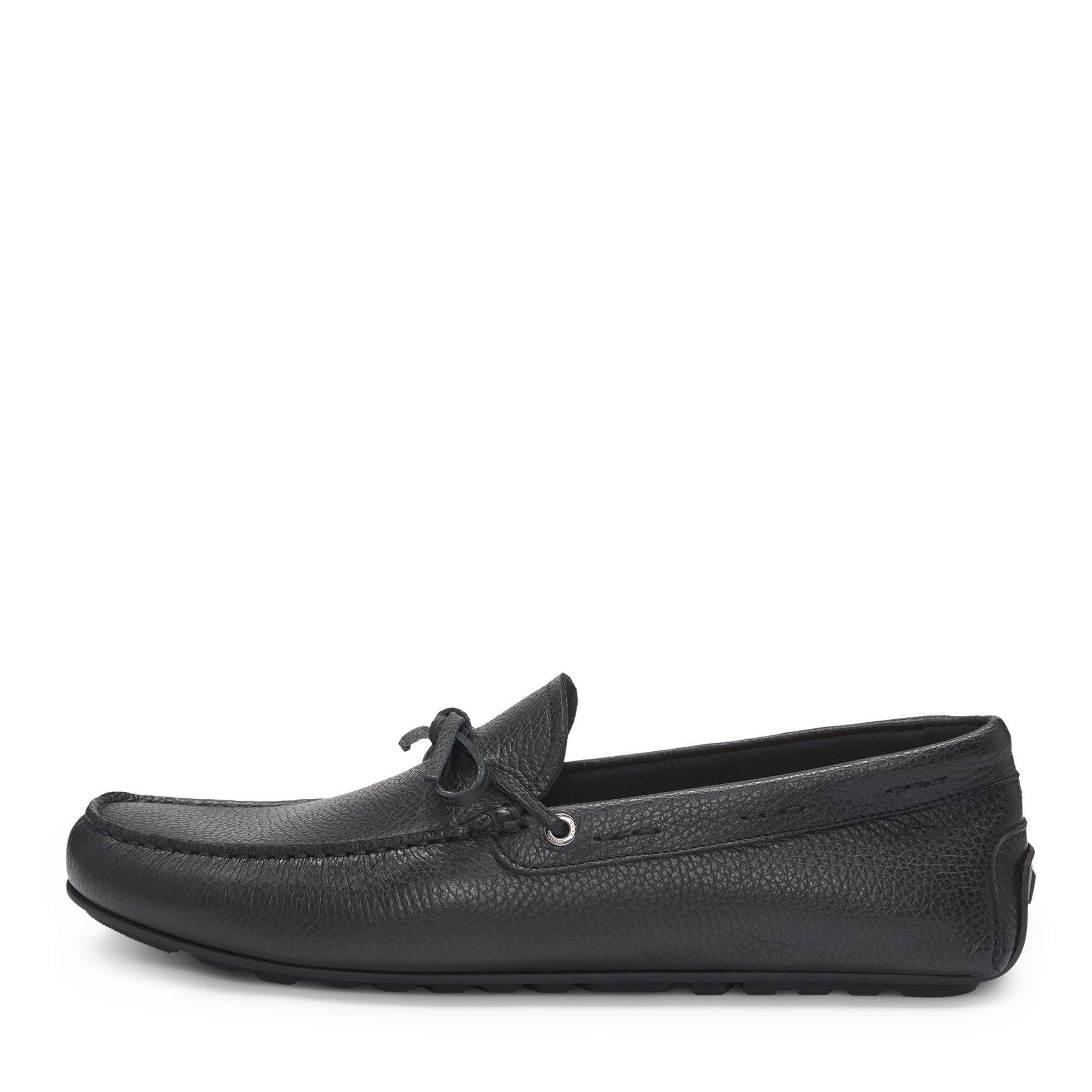 Black 001 - Boss - Men's Noel Mocc Slip-On Loafers - 2