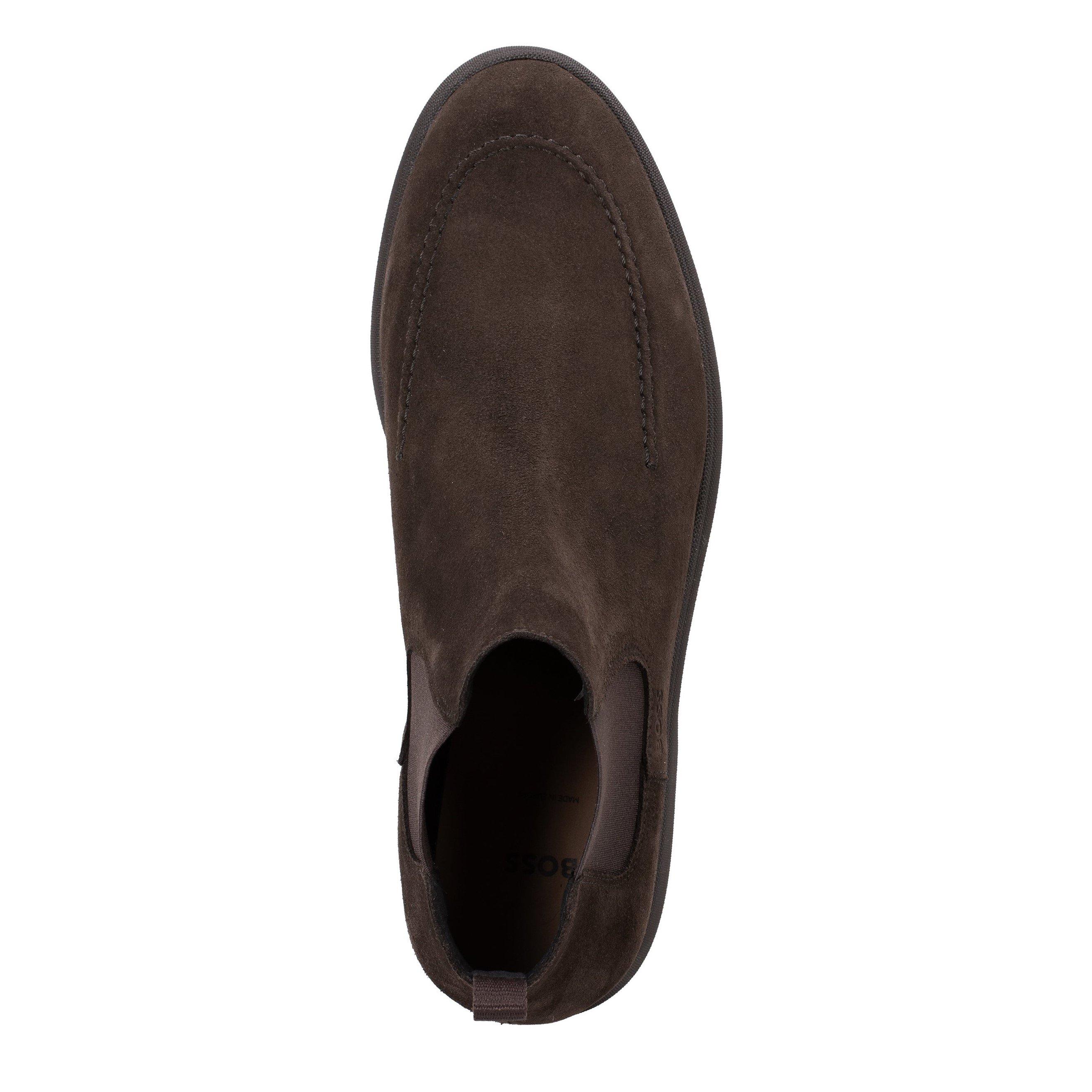 Dark Brown 201 - Boss - Men's Sienne Chelsea Boots - 4