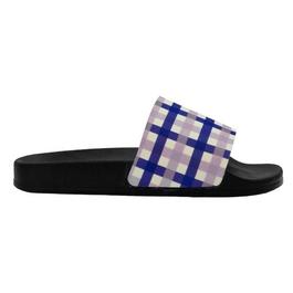 Fabric Check Sliders Mens