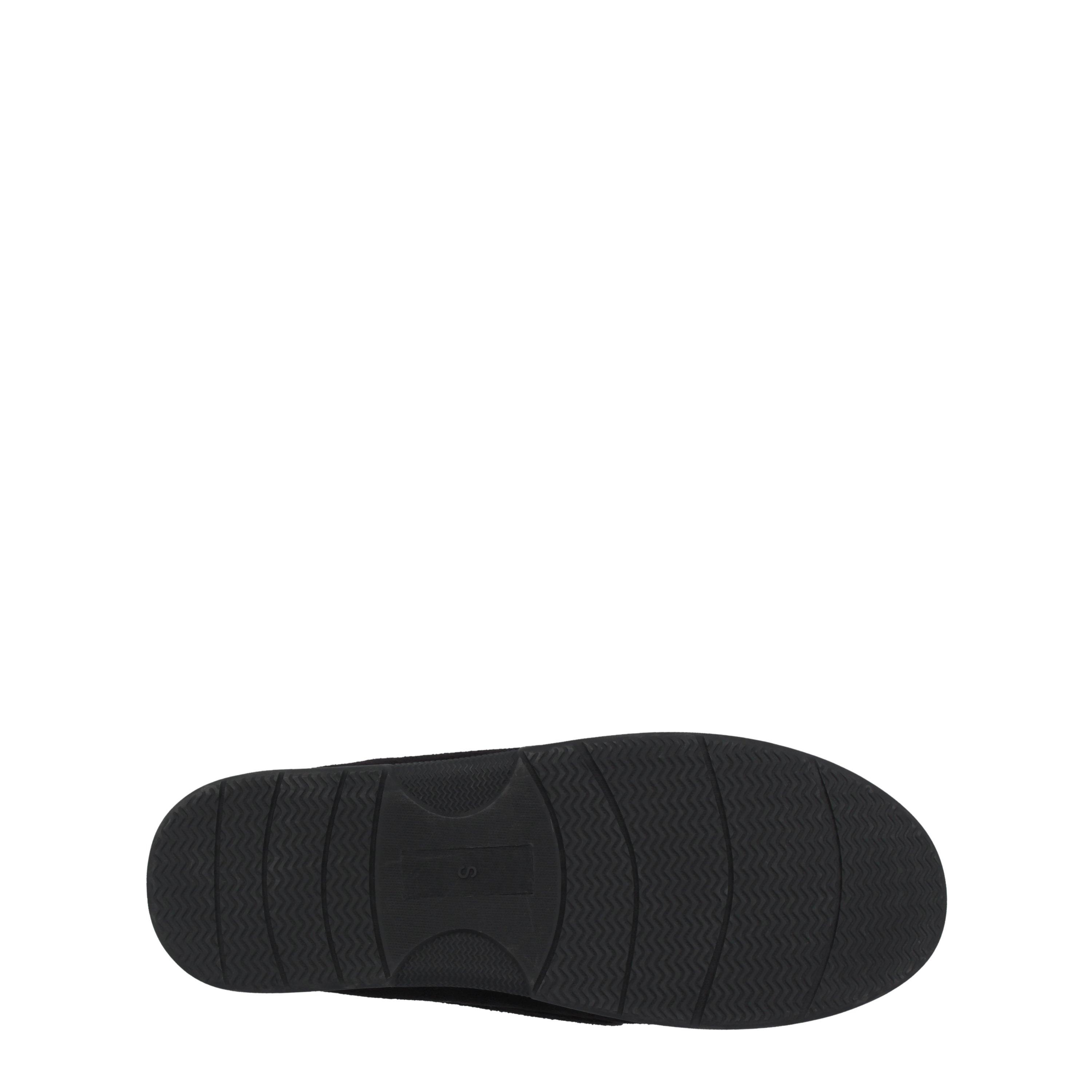 Black - Howick - Men's Moccasin Mule Slippers - 6