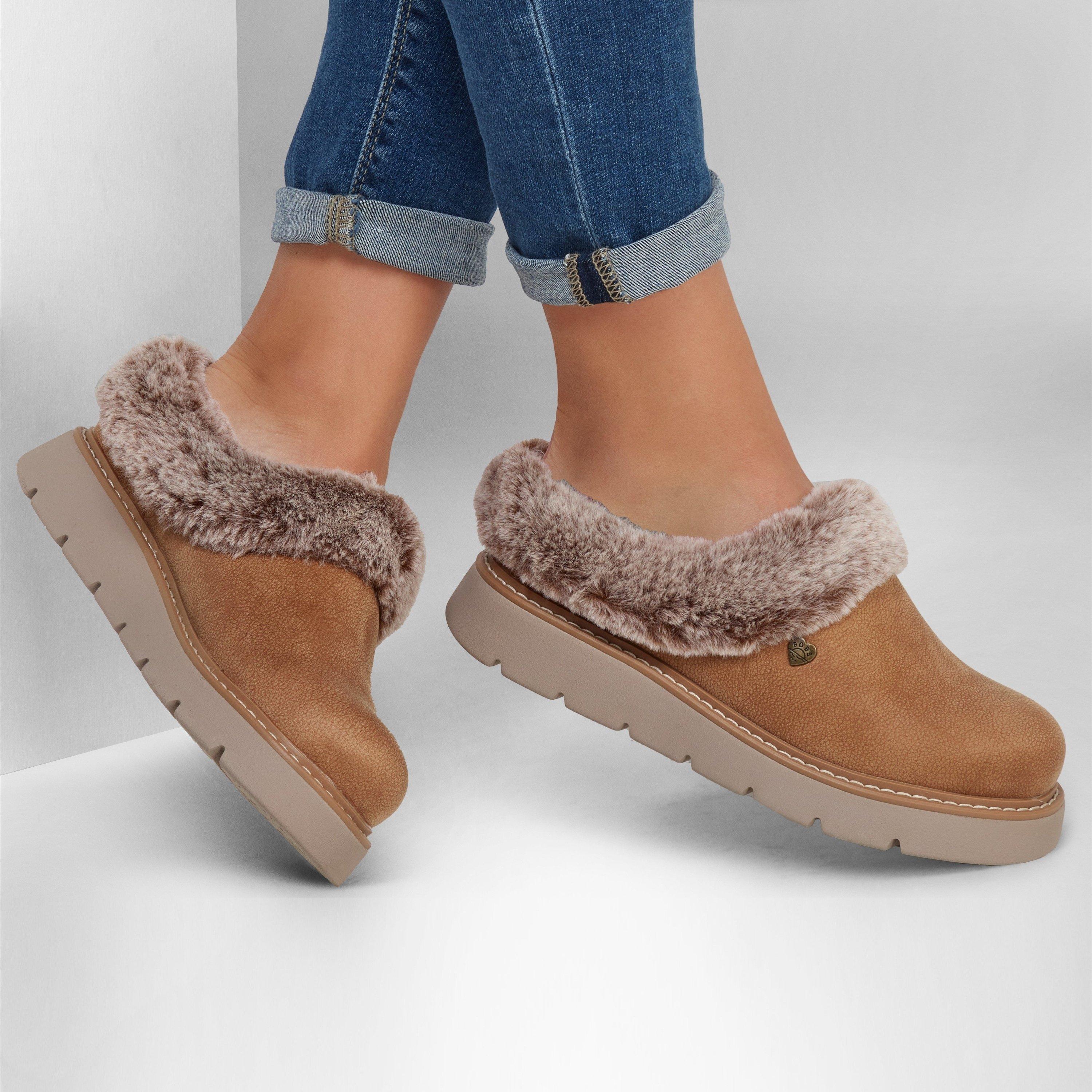 Kastanjebruin - Skechers - BOBS Keepsakes Lite - Cozy Blend - 3