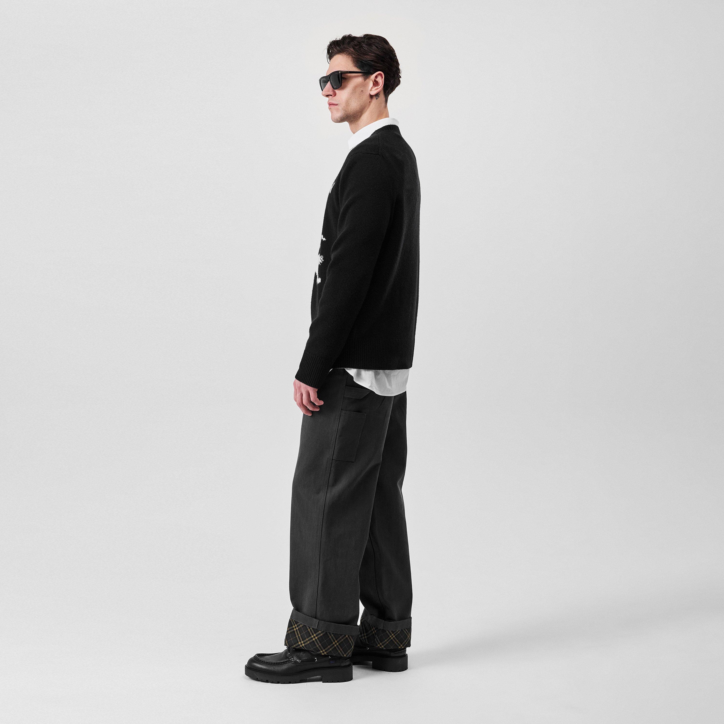 Black - Burberry - Raft Boat Shoes - 7