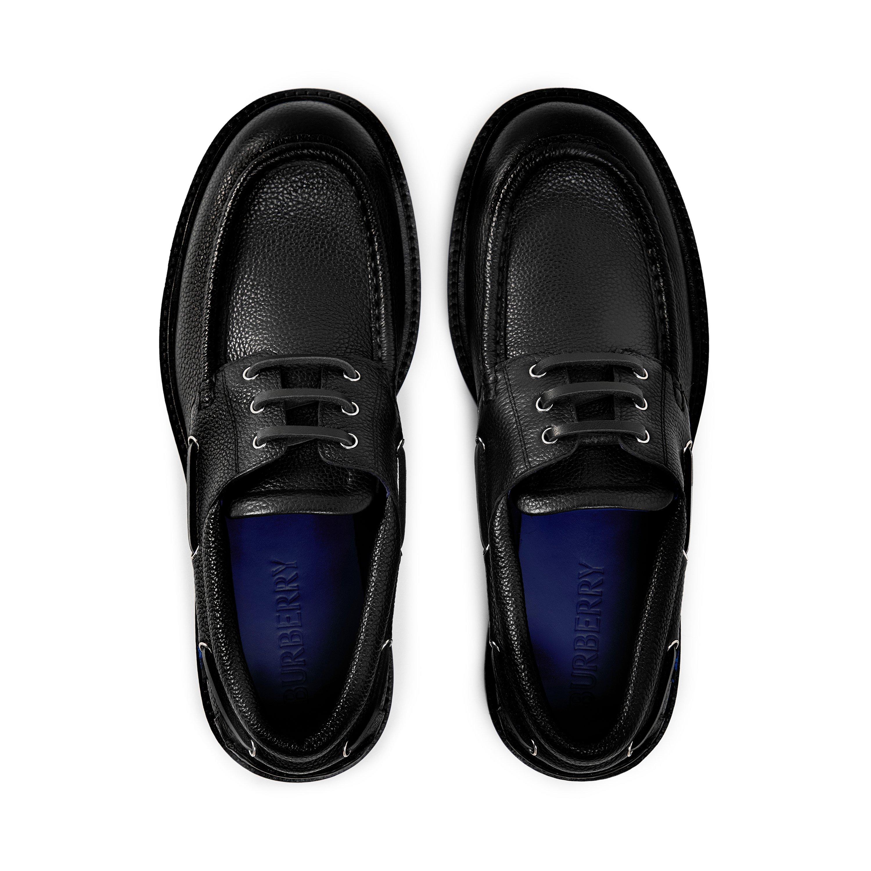 Black - Burberry - Raft Boat Shoes - 6