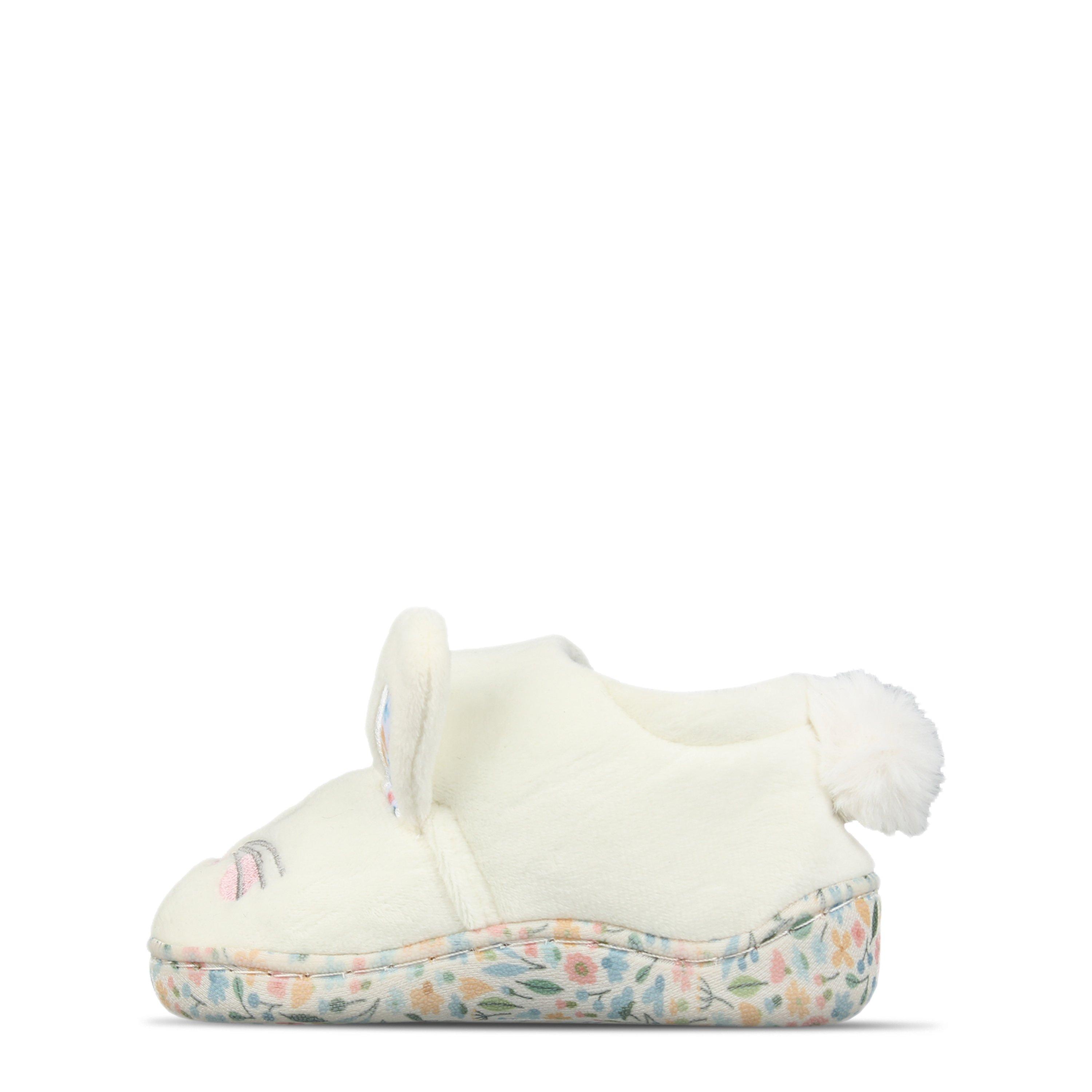 Crème - Fabric - Slippers Infants - 2