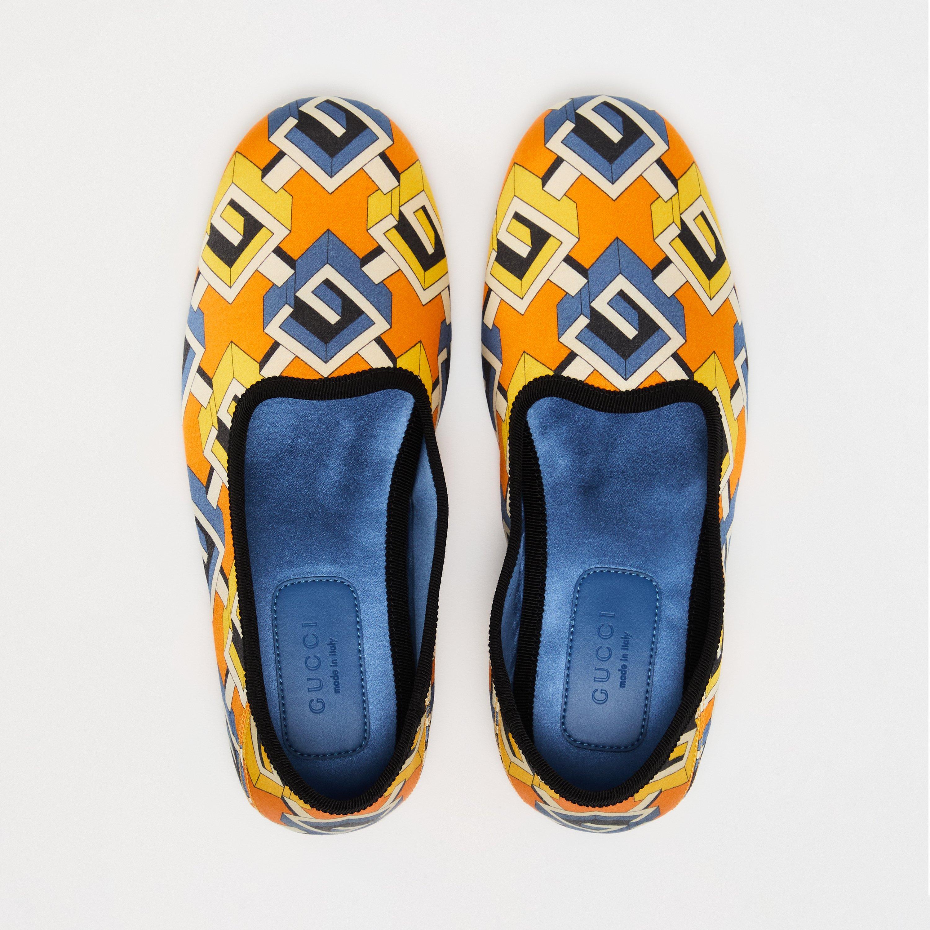 OraYlCBlu Iv/Nr - Gucci - Kids Full Fit Slippers - 4