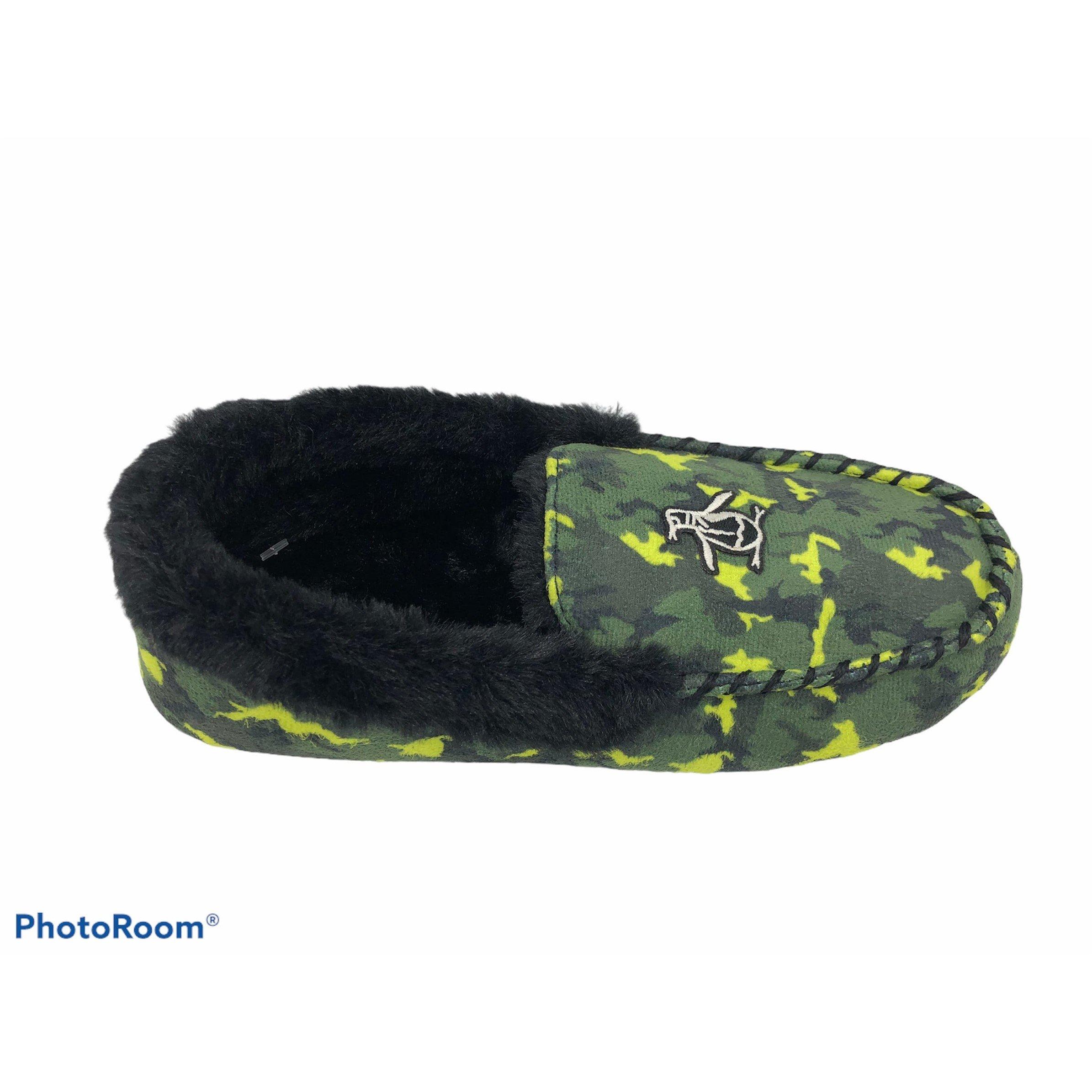 Kamuflaža - Original Penguin - Kids' Bedtime Moccasin Slipper - 3