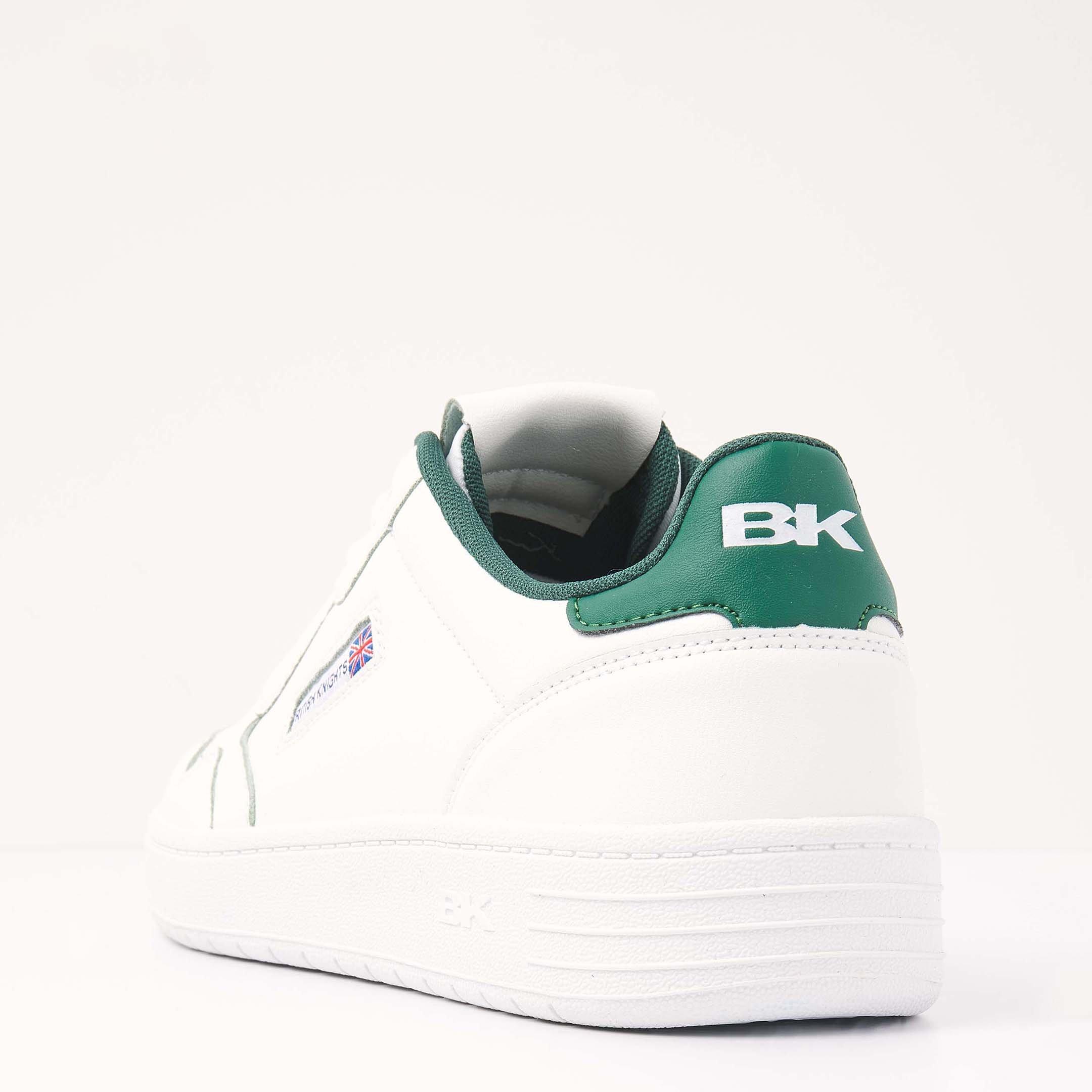White/Dk Green - British Knights - Noors Trainers Mens - 4
