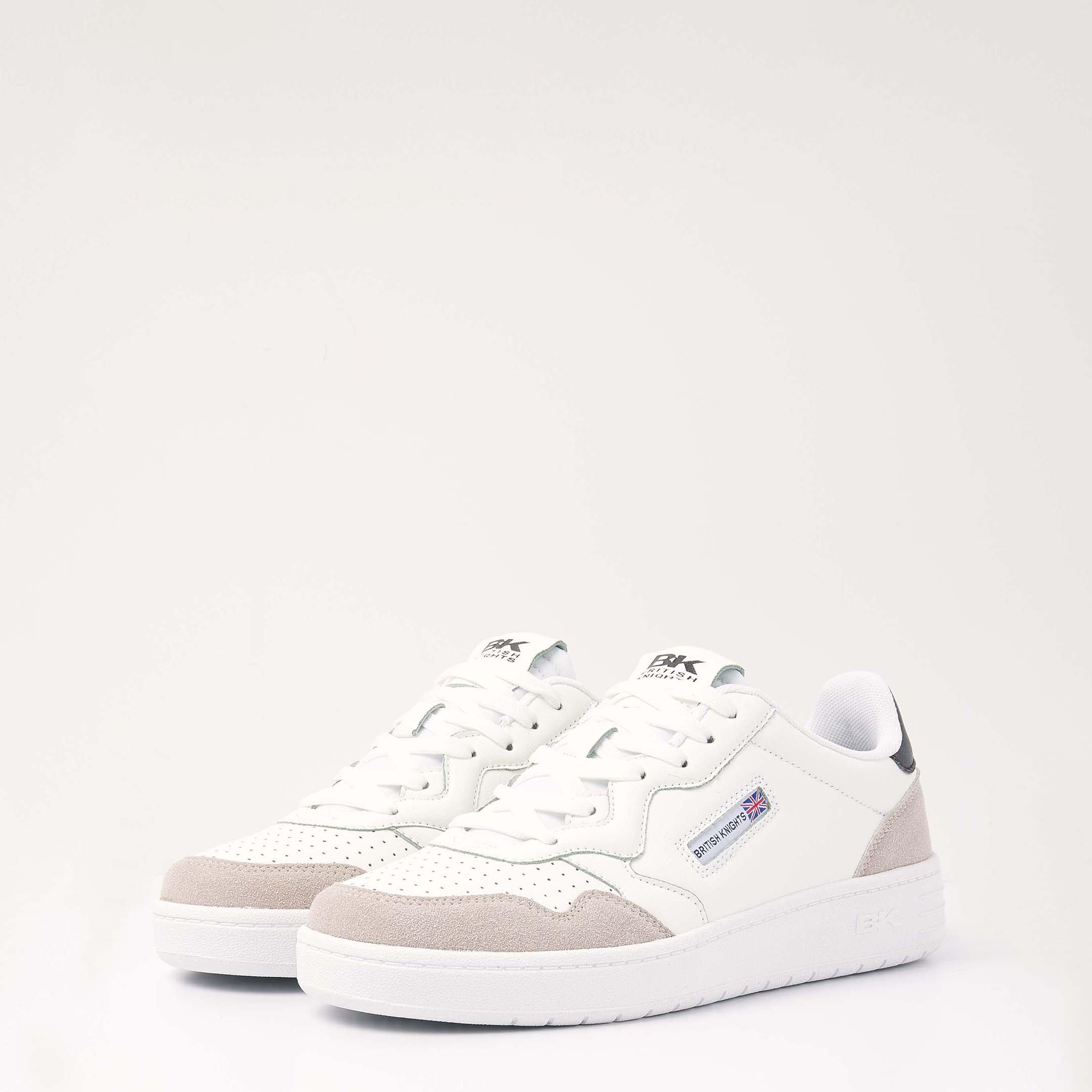 Blanc/Noir - British Knights - Noors Trainers Mens - 3