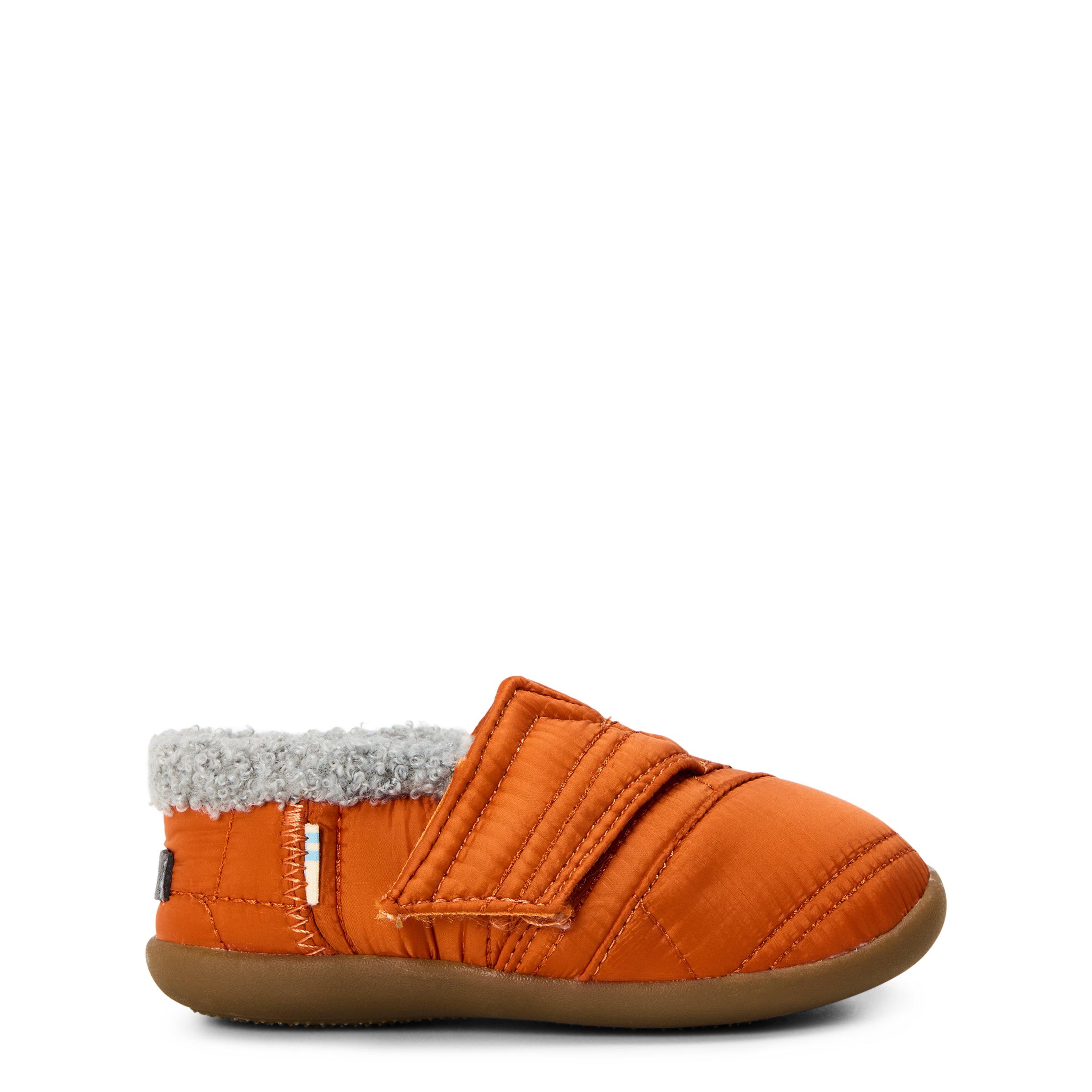 Toms  Infant Quilted House Slip Infants - Brown - C6 (23.5)