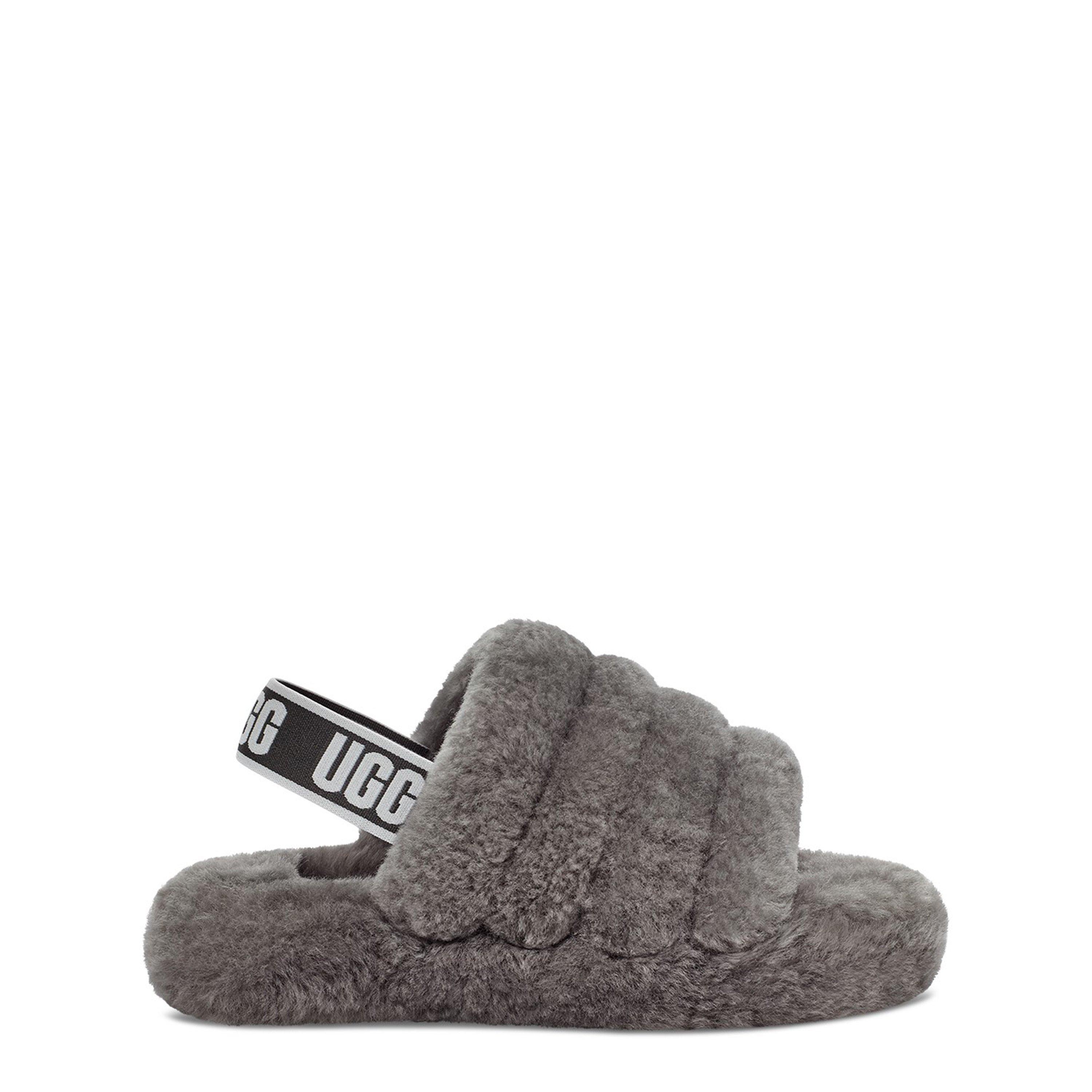 Charcoal CHRC - Ugg - Fluff Yeah Slides - 1