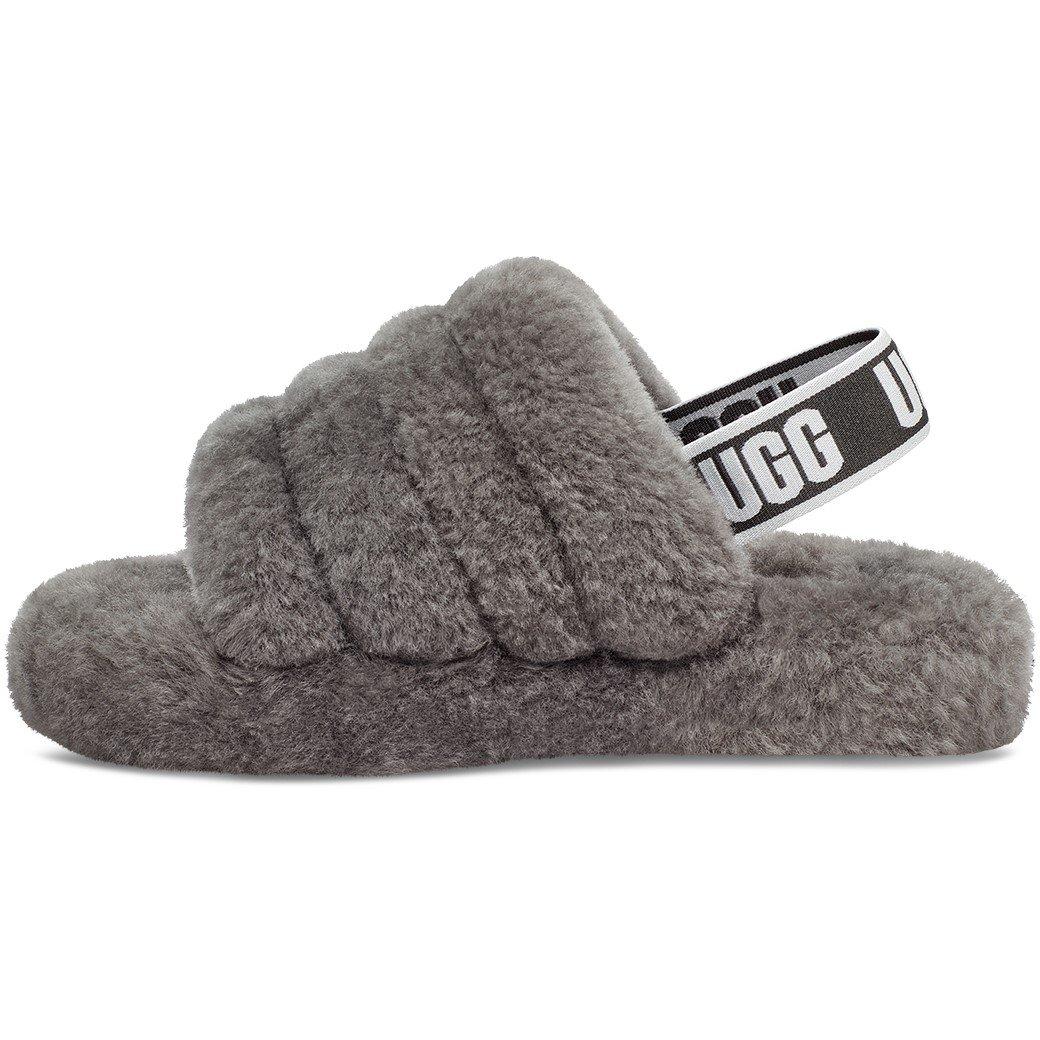 Charcoal CHRC - Ugg - Fluff Yeah Slides - 2