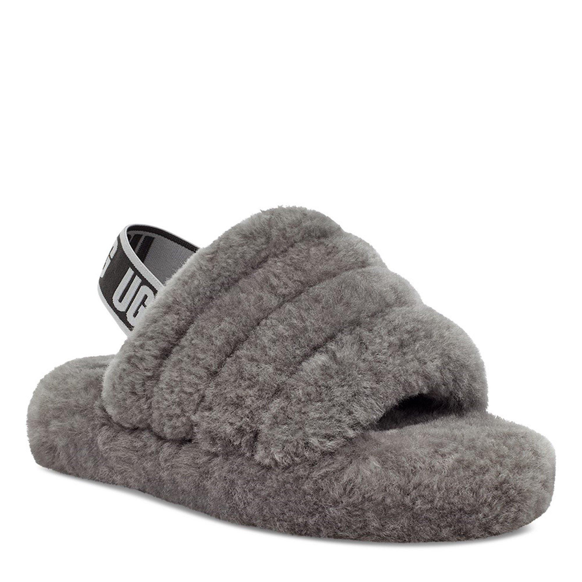 Charcoal CHRC - Ugg - Fluff Yeah Slides - 3
