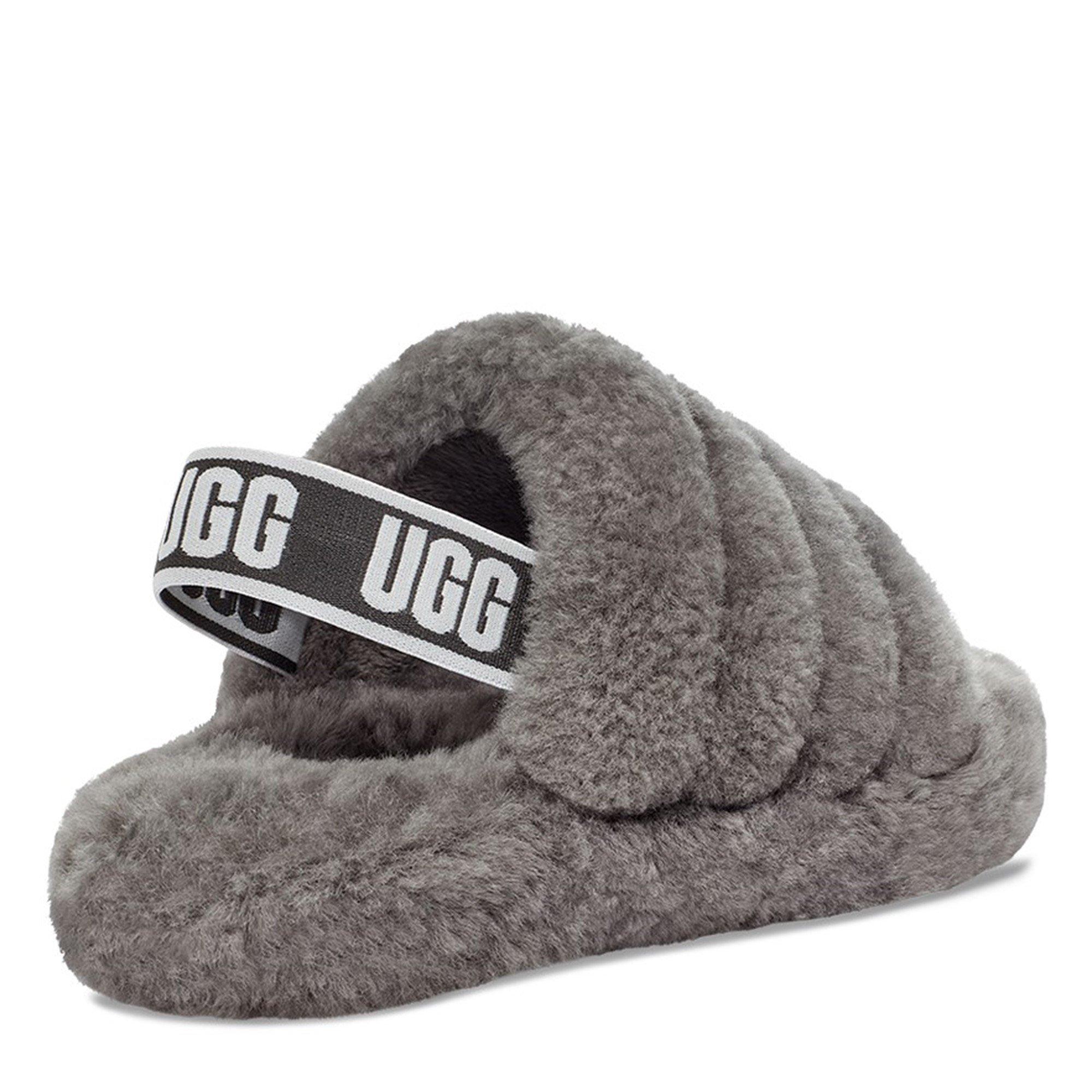 Charcoal CHRC - Ugg - Fluff Yeah Slides - 4