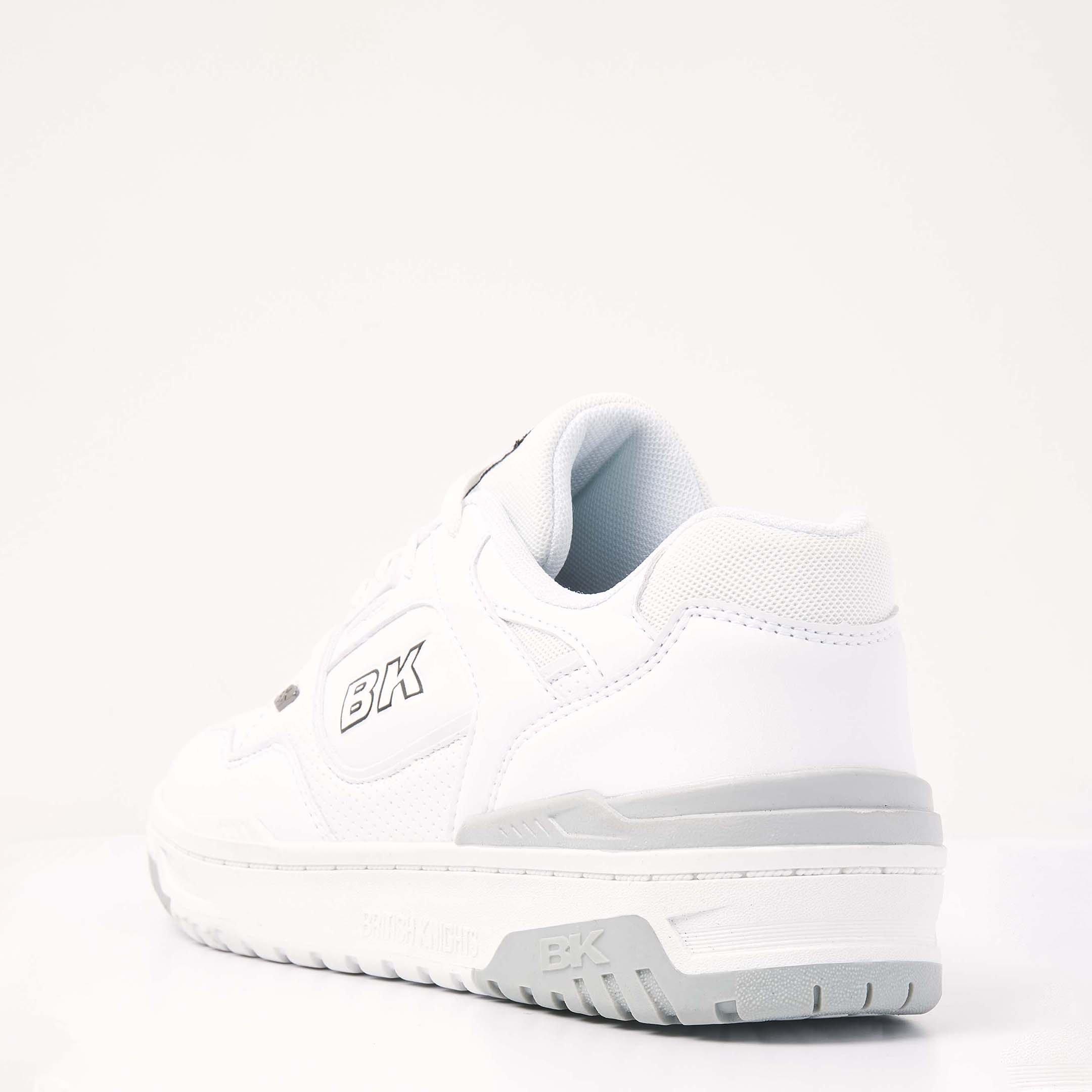 White/Lt Grey - British Knights - Men's Vendon Low-Top Trainers - 4