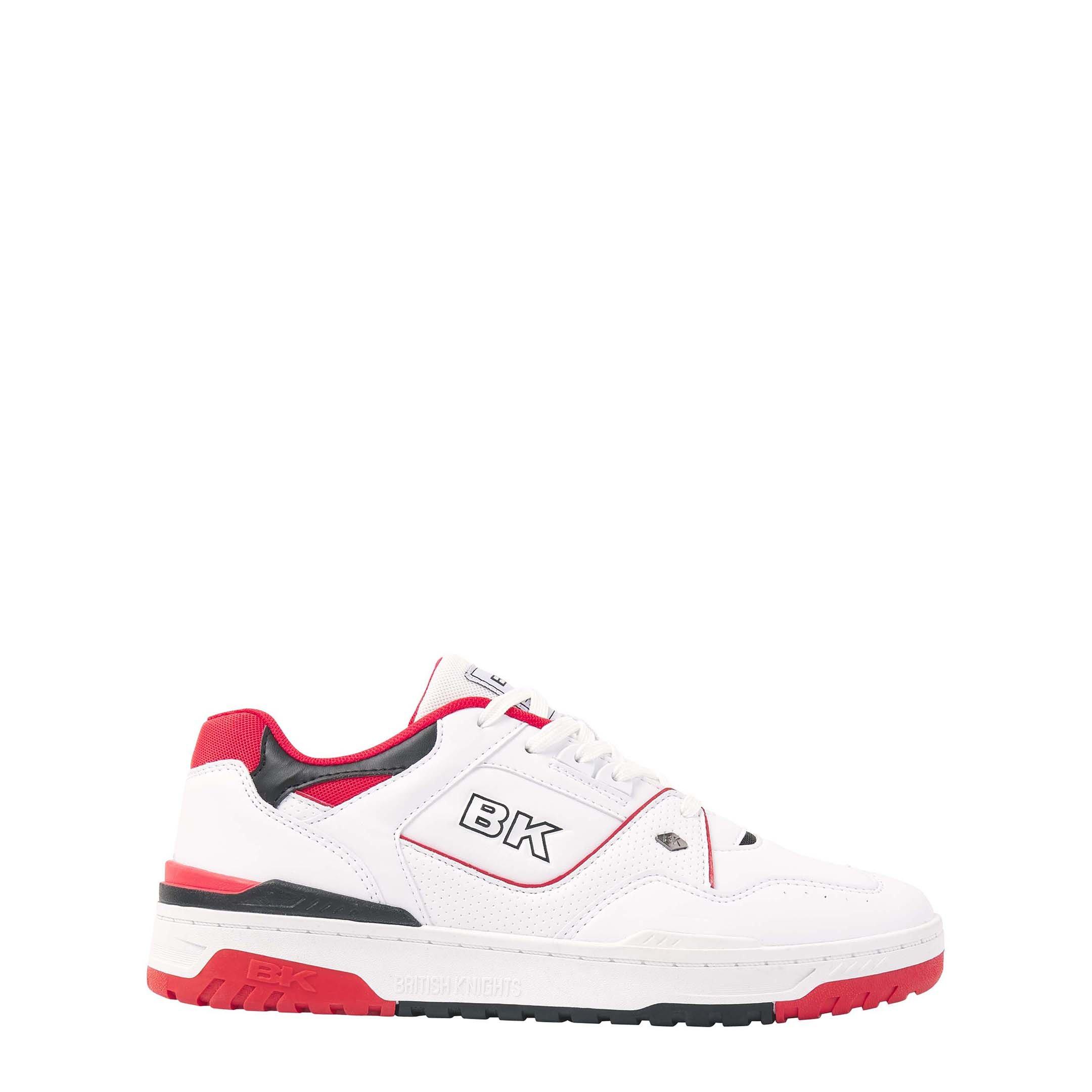 Blanc/Rouge/Noir - British Knights - Vendon Low-Top Trainers - 1