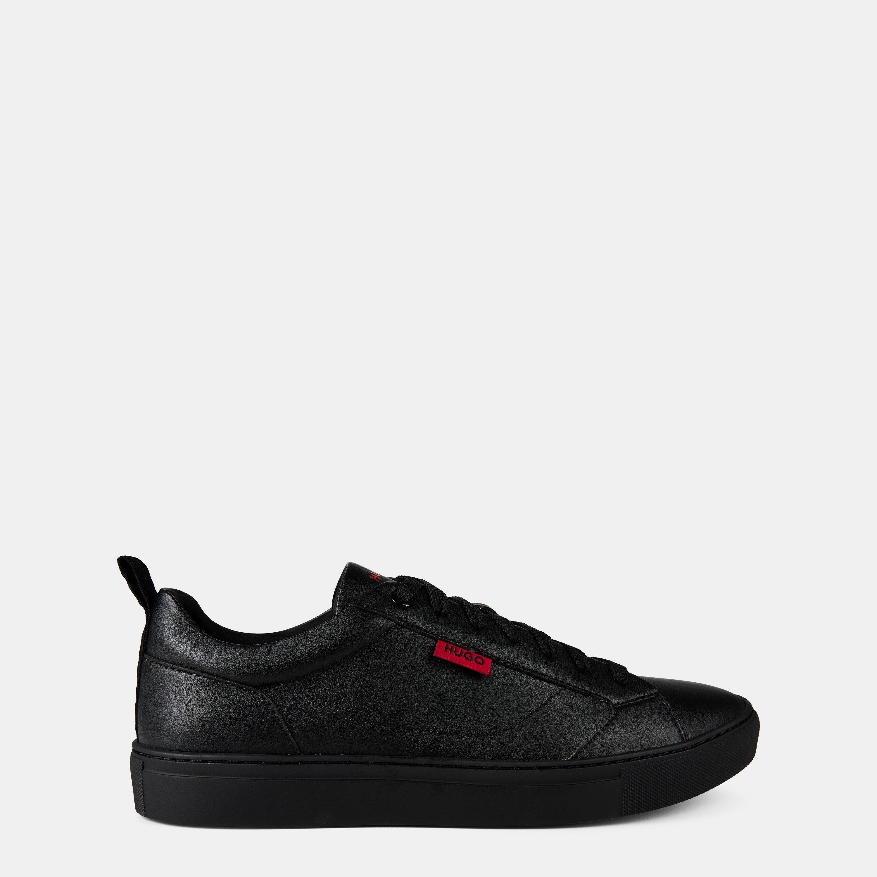 Hugo Faux-leather Logo Trainers - Black 005 - Size 8 (42)