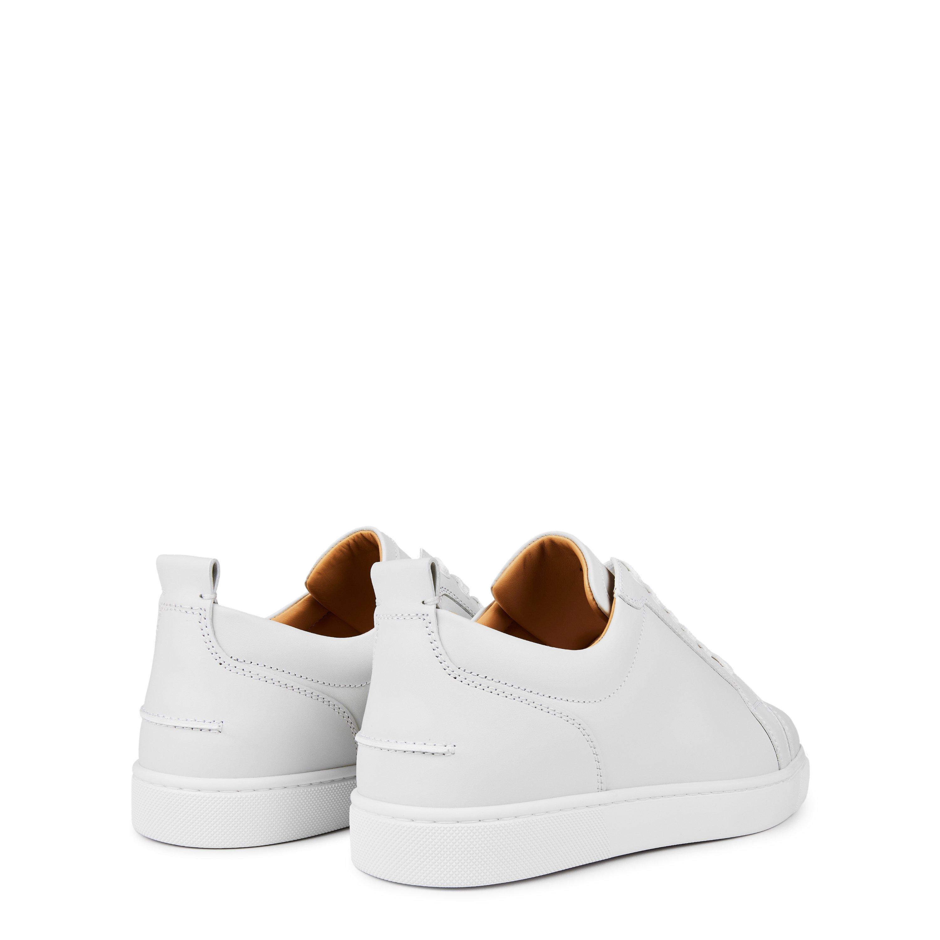 White - Christian Louboutin - Men's Louis Junior Leather Trainers - 5
