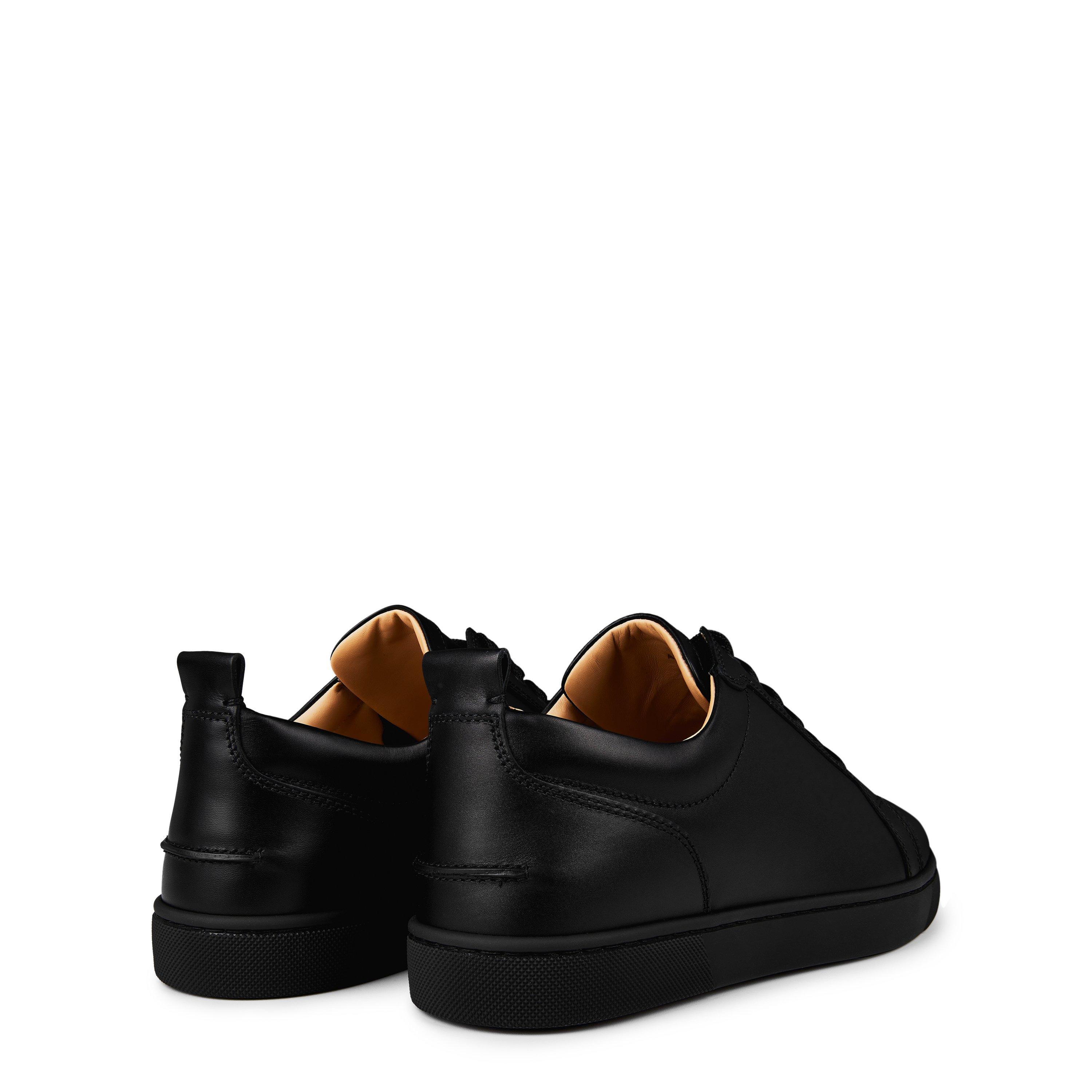 Black - Christian Louboutin - Men's Louis Junior Leather Trainers - 5
