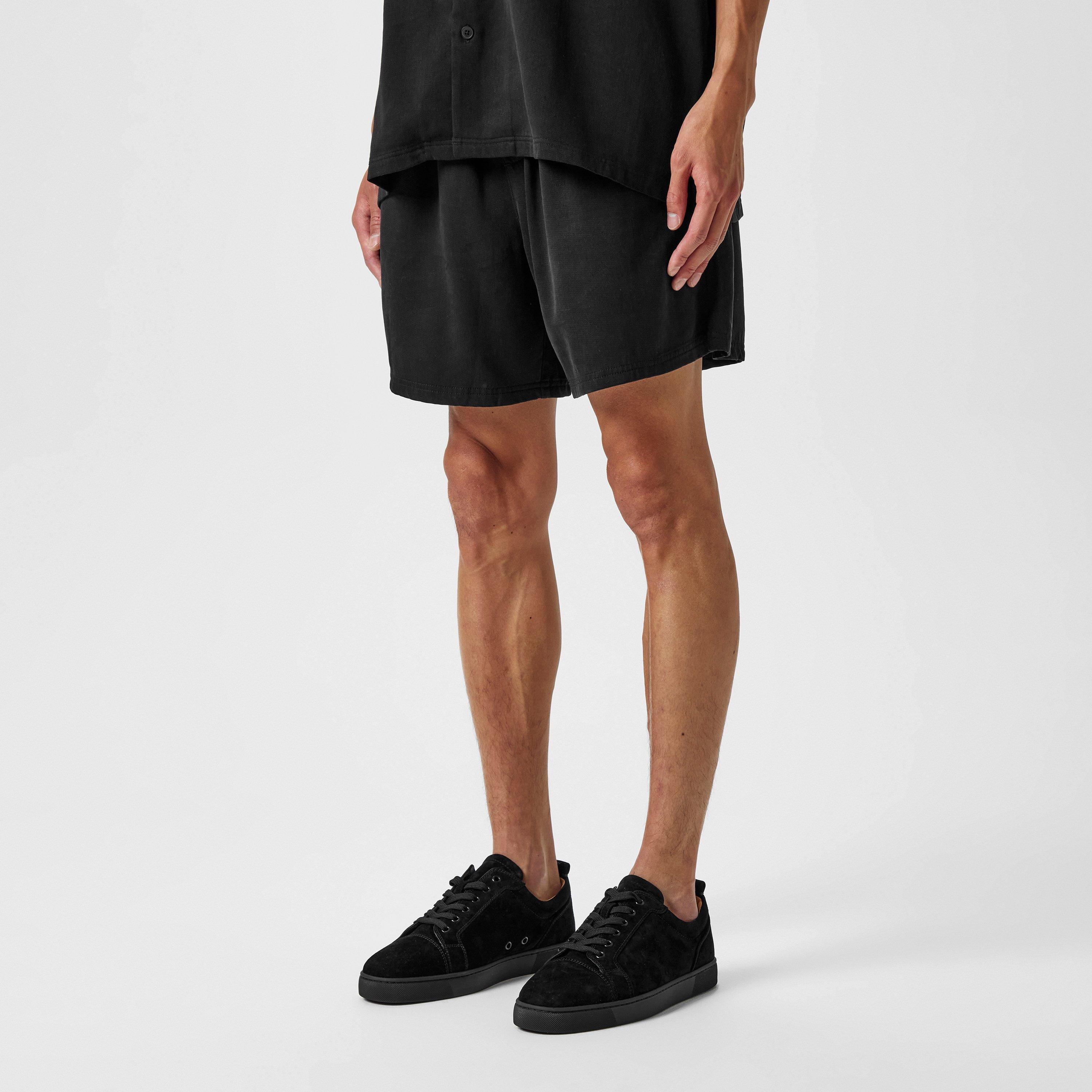 Black Suede - Christian Louboutin - Men's Louis Junior Suede Trainers - 3