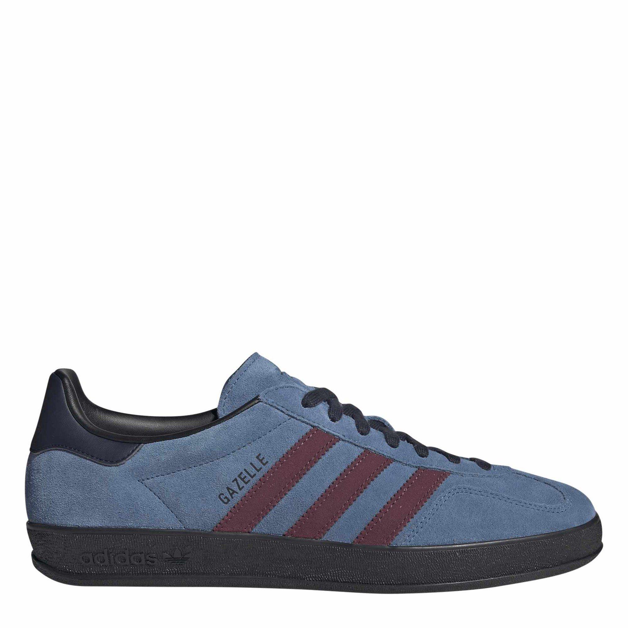 Ink/Maroon - adidas Originals - Gazelle Indoor Shoes - 1